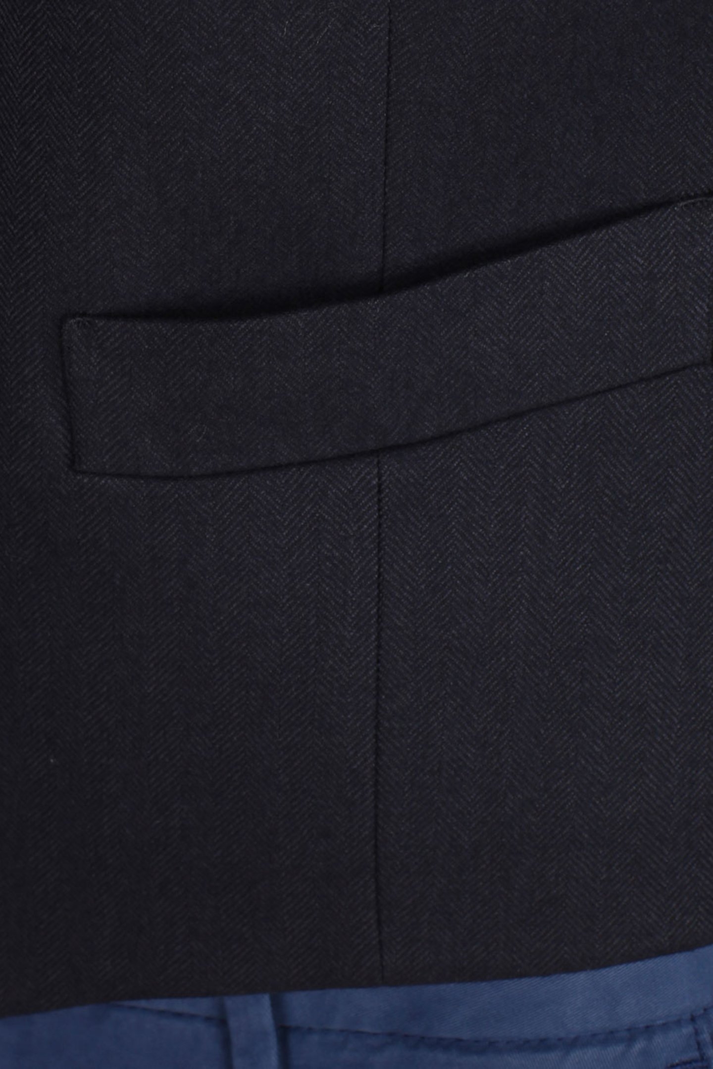 CLASSIC GILET WITH COLLAR BLUE 4