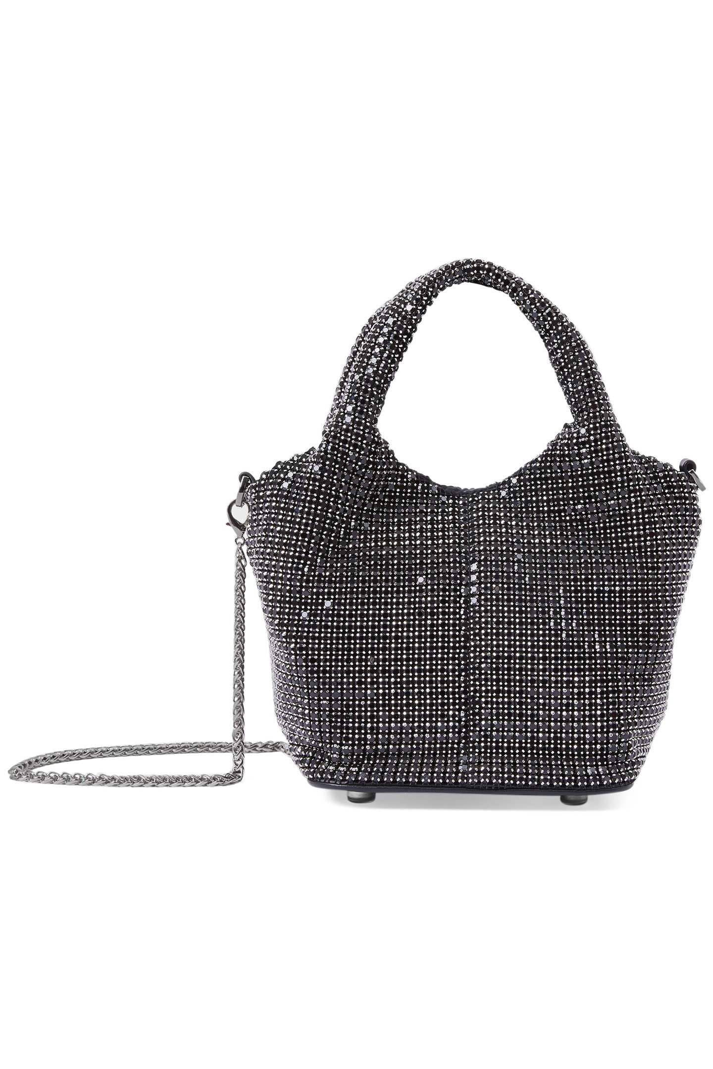 DIAMONTE BUCKET BAG BLACK 1