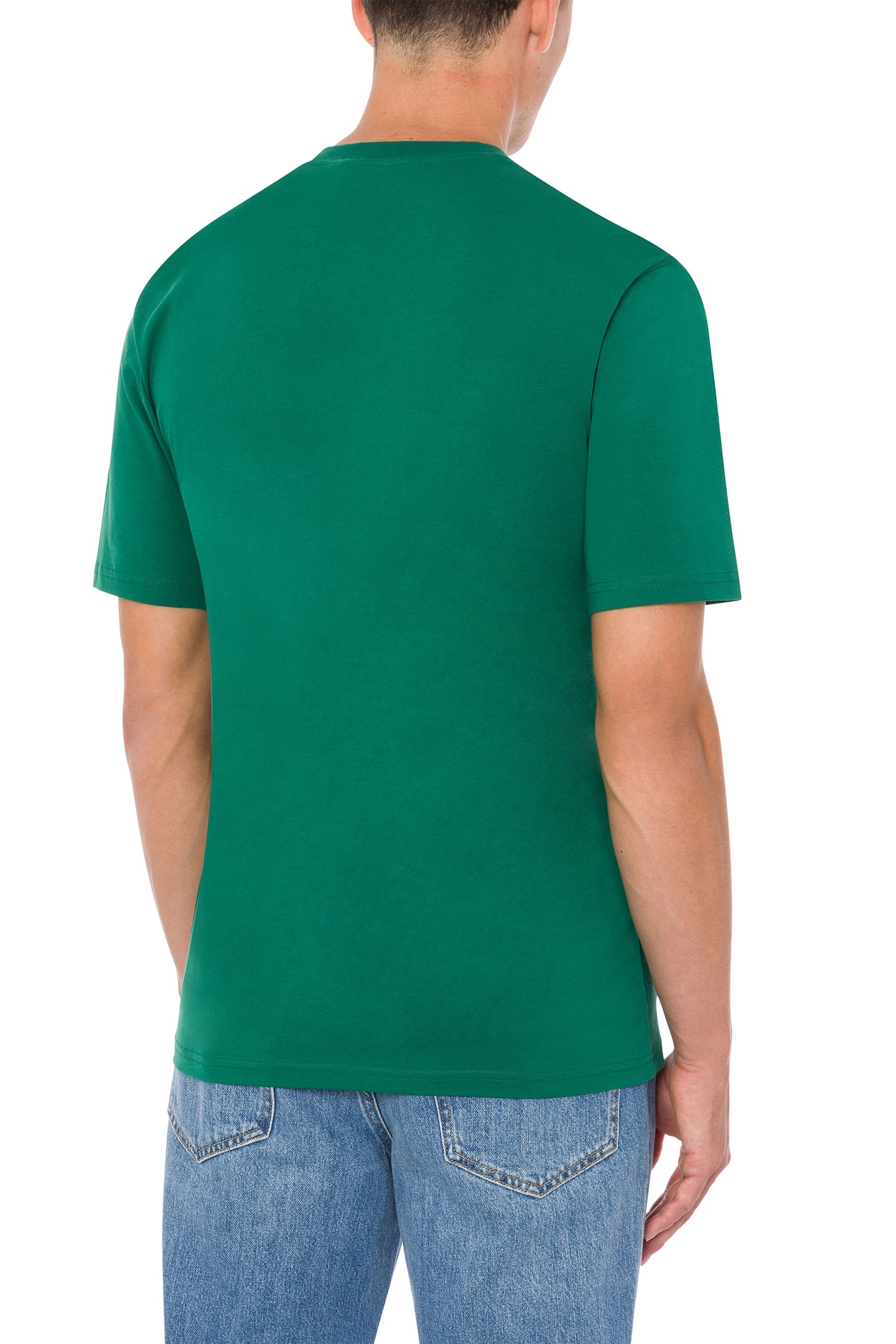 T-SHIRT UPSIDE DOWN LOGO GREEN 2
