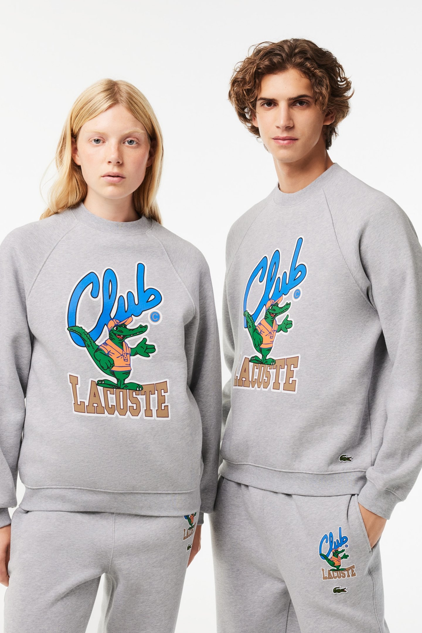 SWEATSHIRT SILVER CHINE 1