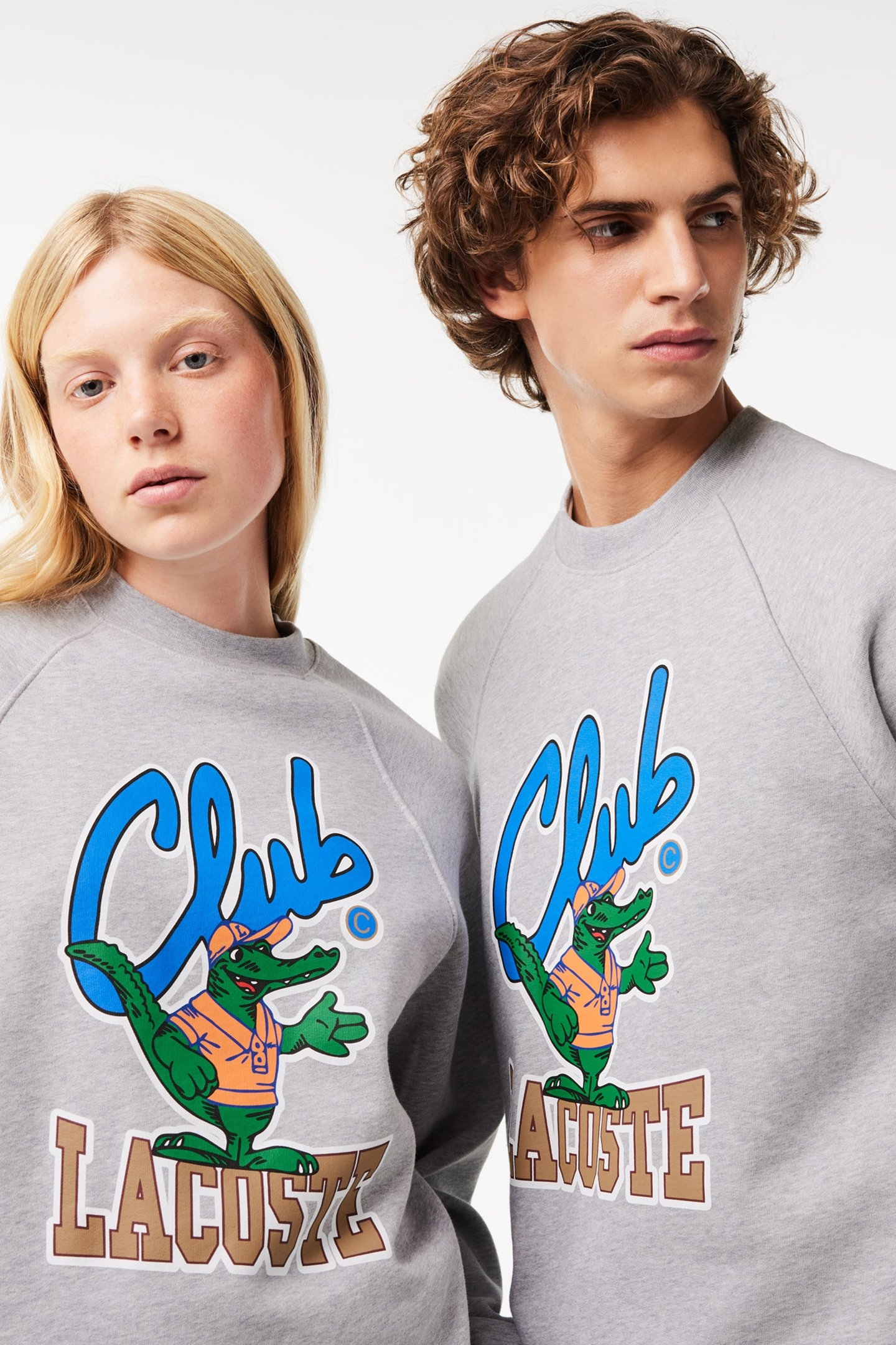 SWEATSHIRT SILVER CHINE 2