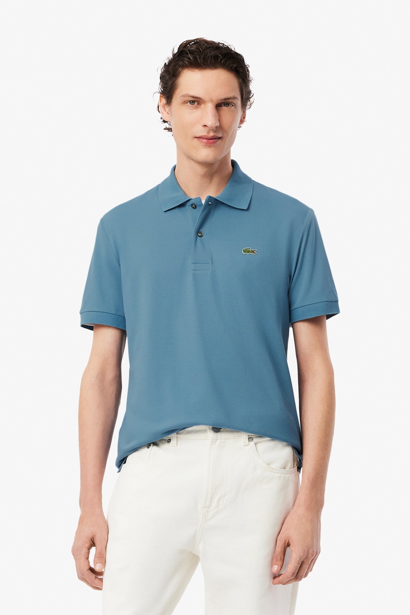 SHORTSLEEVE POLO LIMESTONE 1