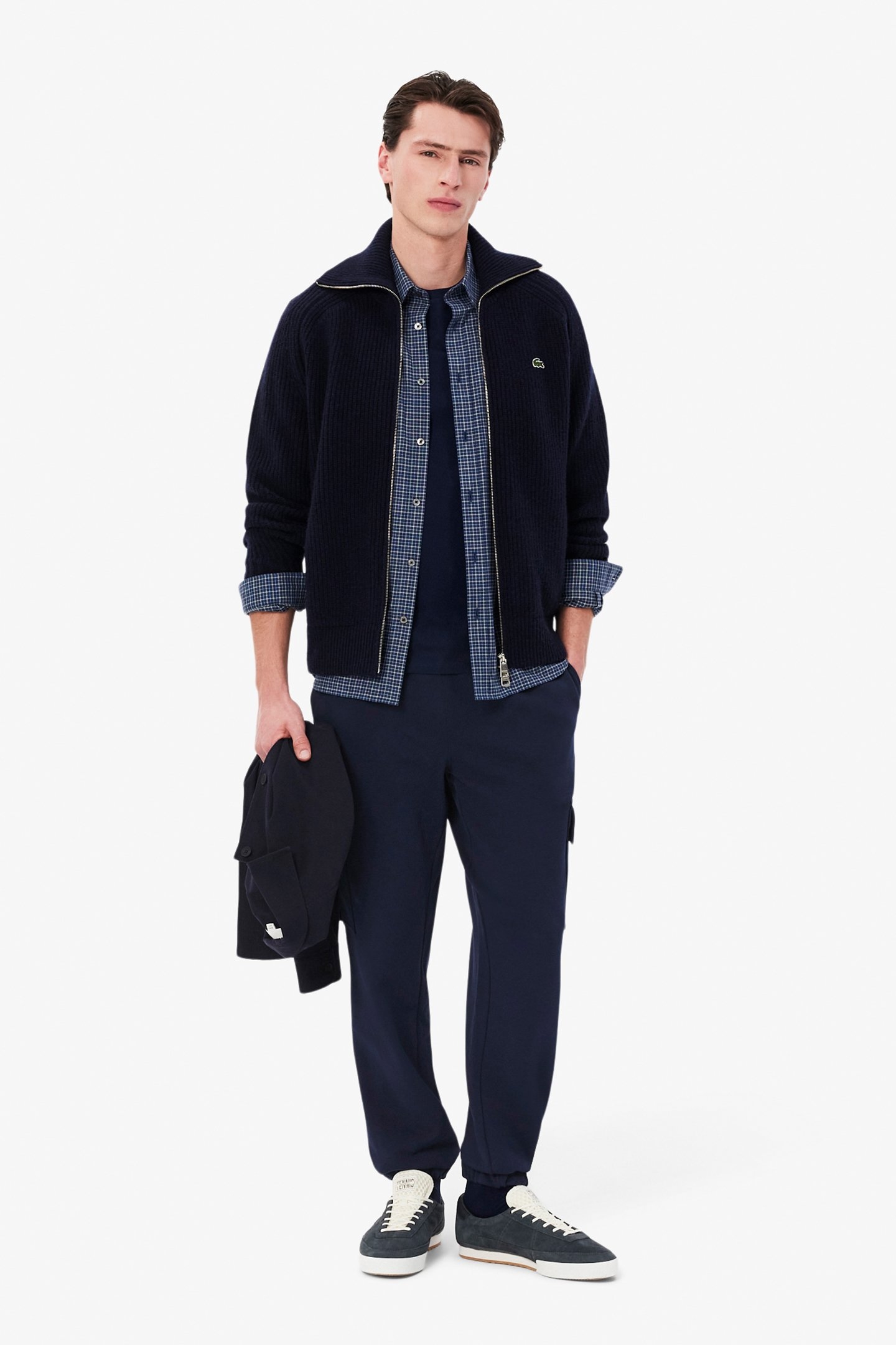 TRACKSUIT TROUSERS NAVY BLUE 1