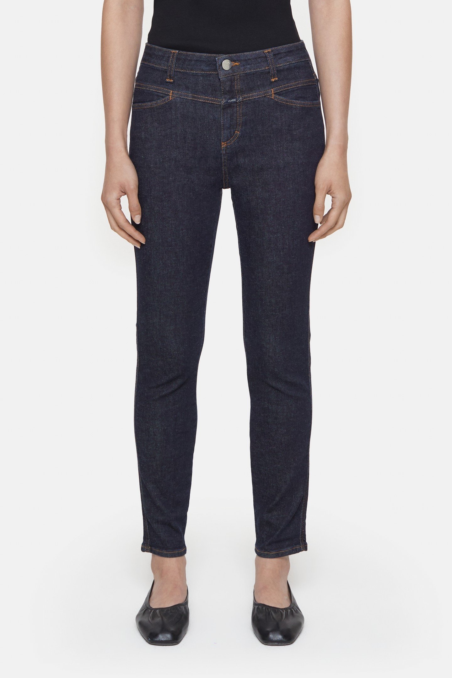 SKINNY PUSHER JEANS DARK BLUE 2