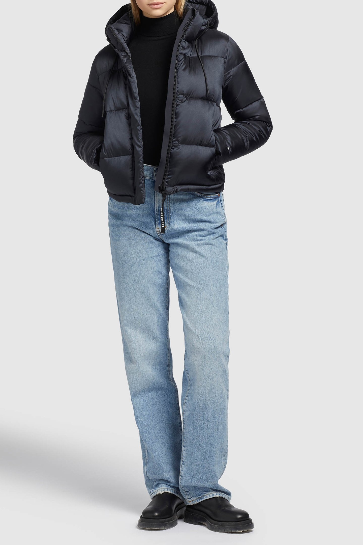 STINE SATIN DARK NAVY 2