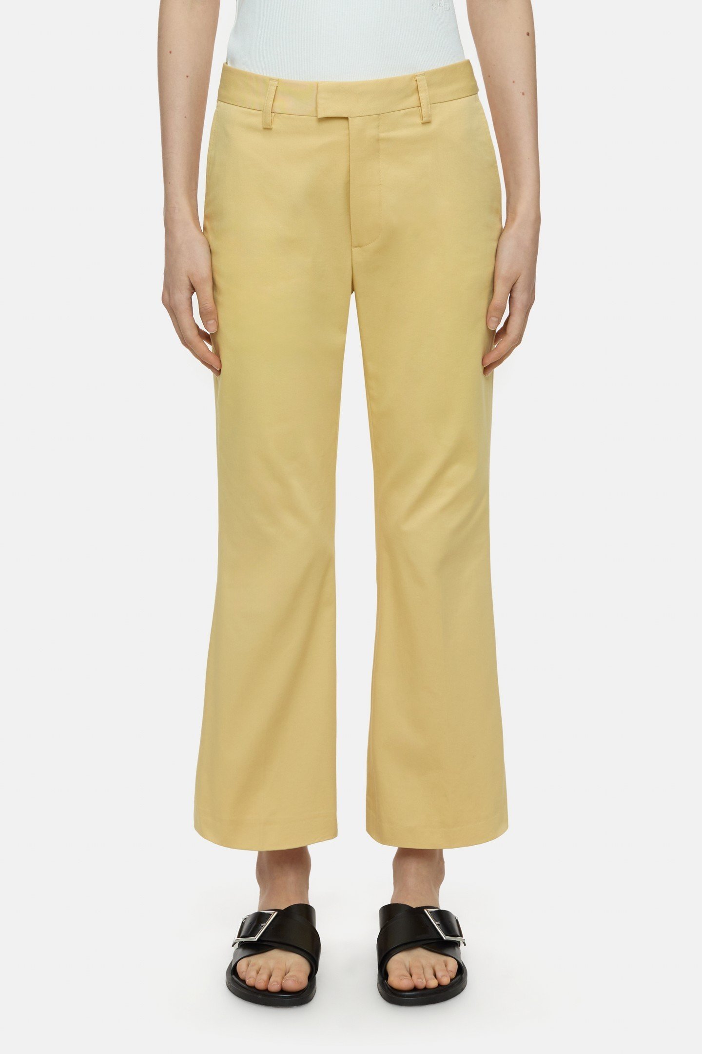 WHARTON PANTS CALAMATTA YELLOW 1