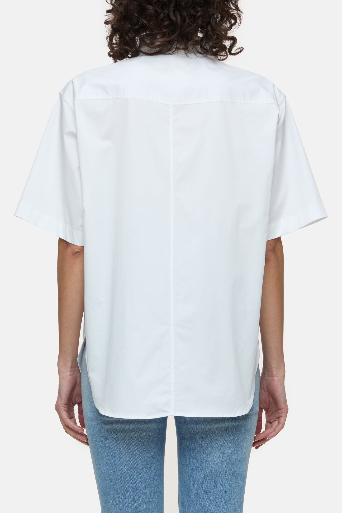 SHORT SLEEVE SHIRT & BLOUSES WHITE 3