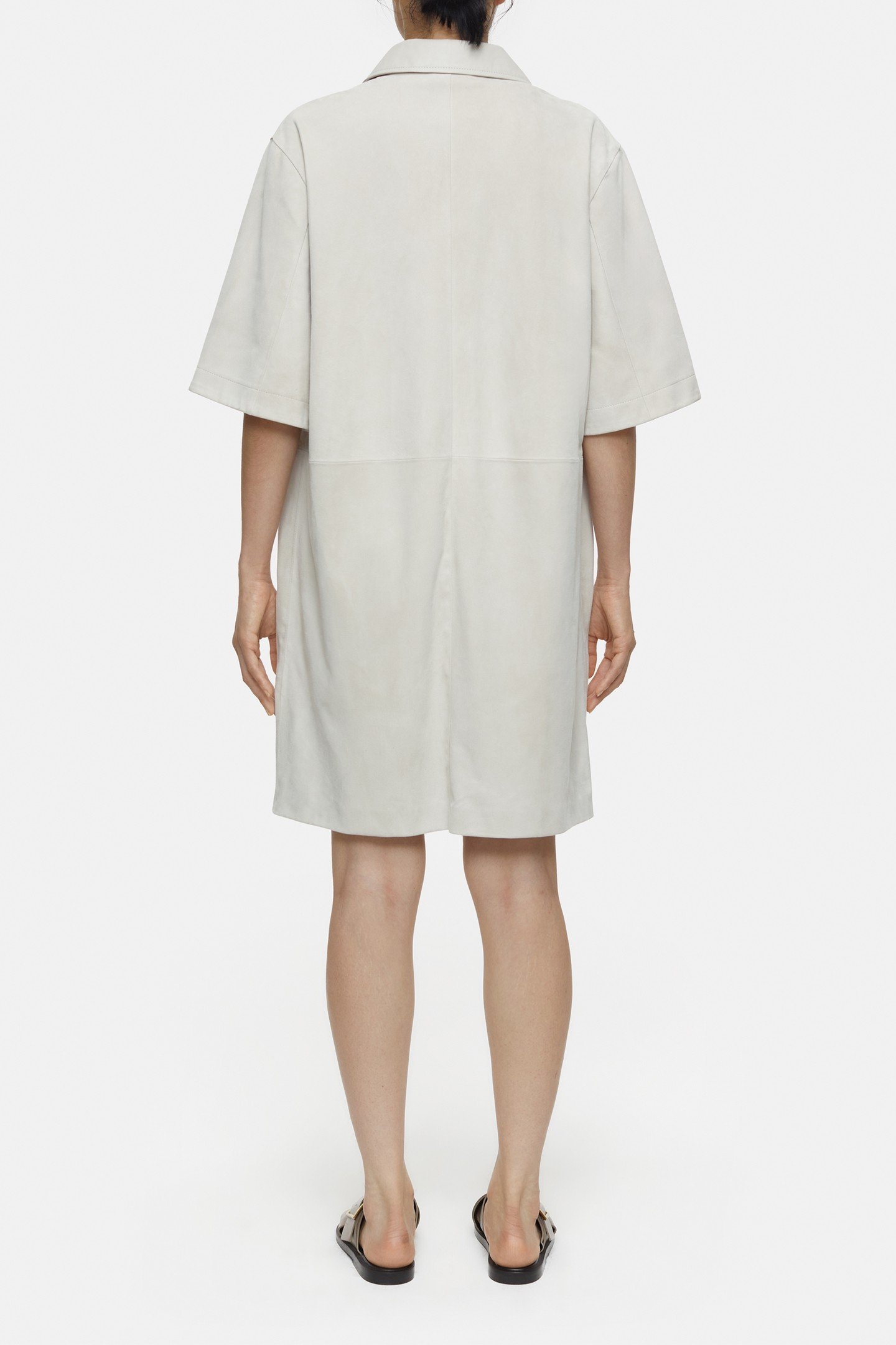 LEATHER DRESS LIMESTONE 4