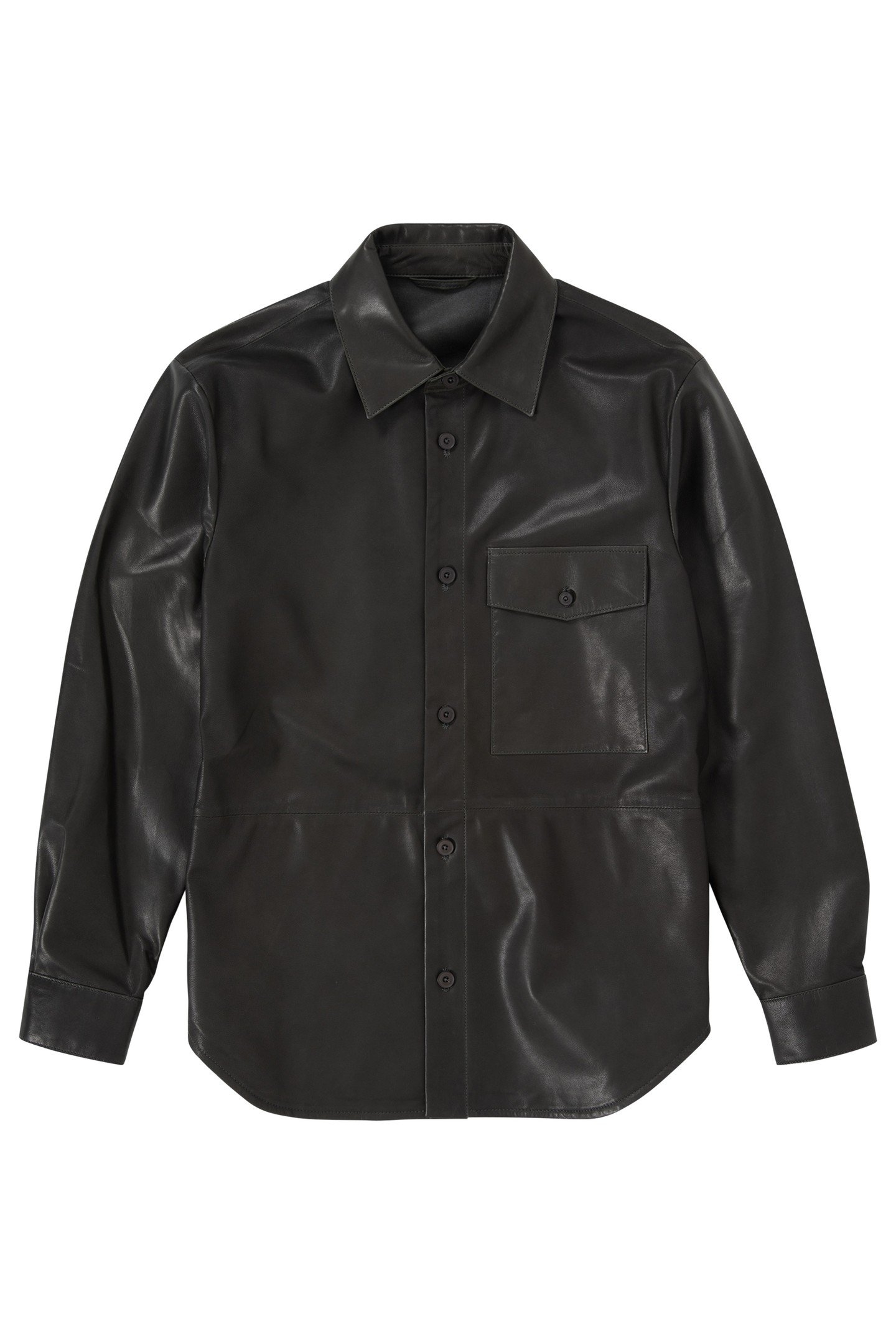 RELAXED UTILITY SHIRT & BLOUSES TAPENADE GREY 4