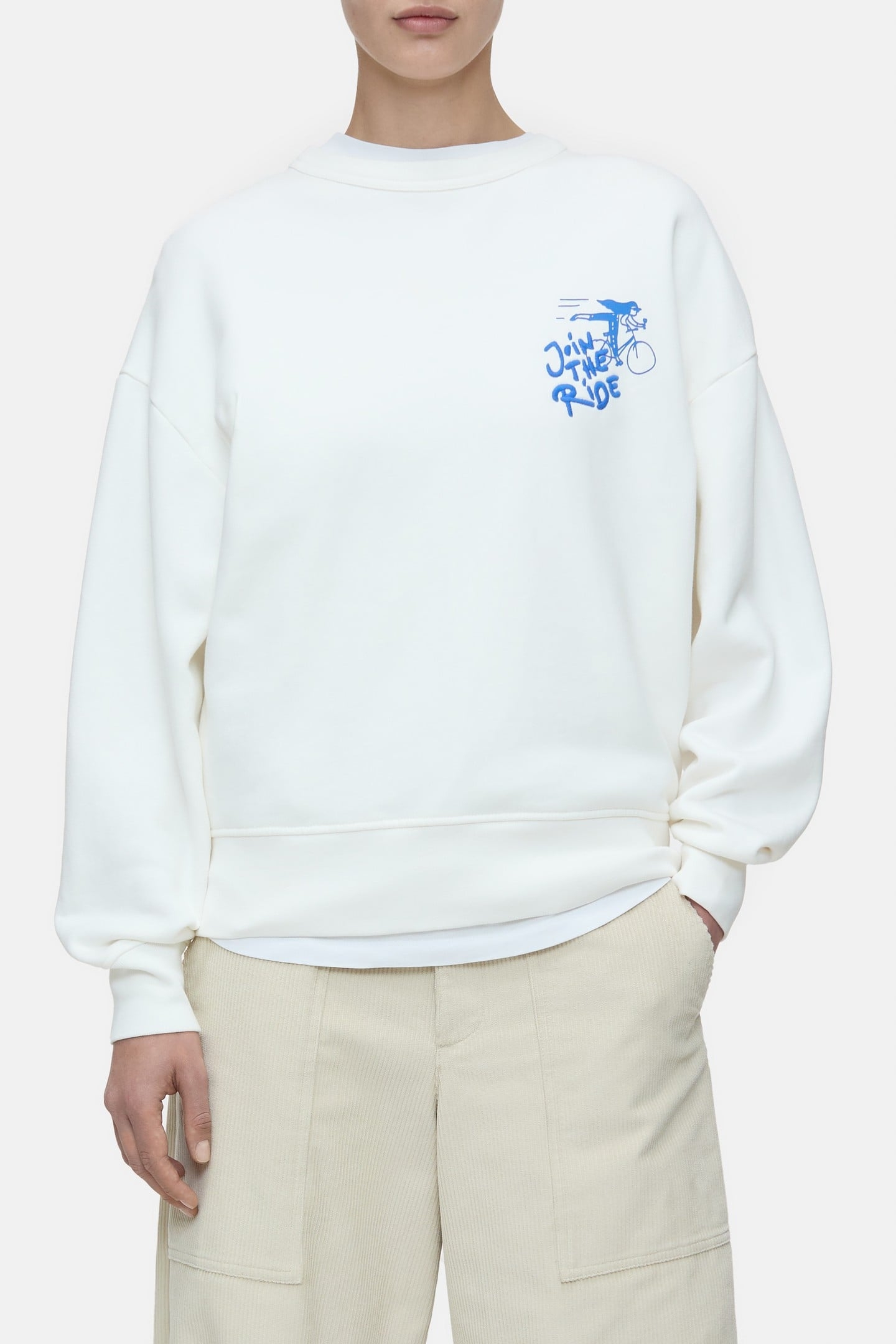 PRINTED CREWNECK T-SHIRTS IVORY 7