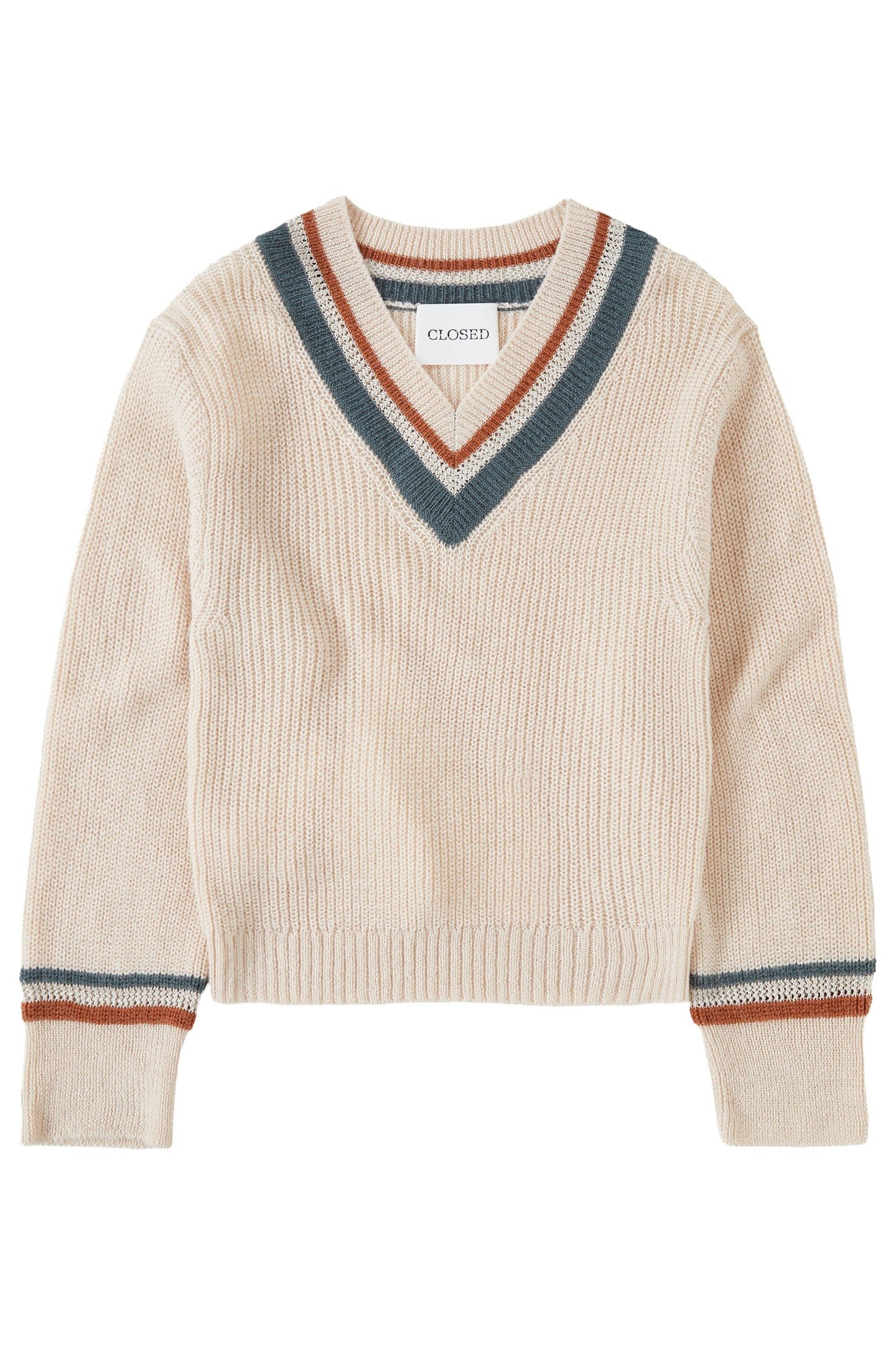 DEEP V-NECK KNITS ALBICOCCA 4