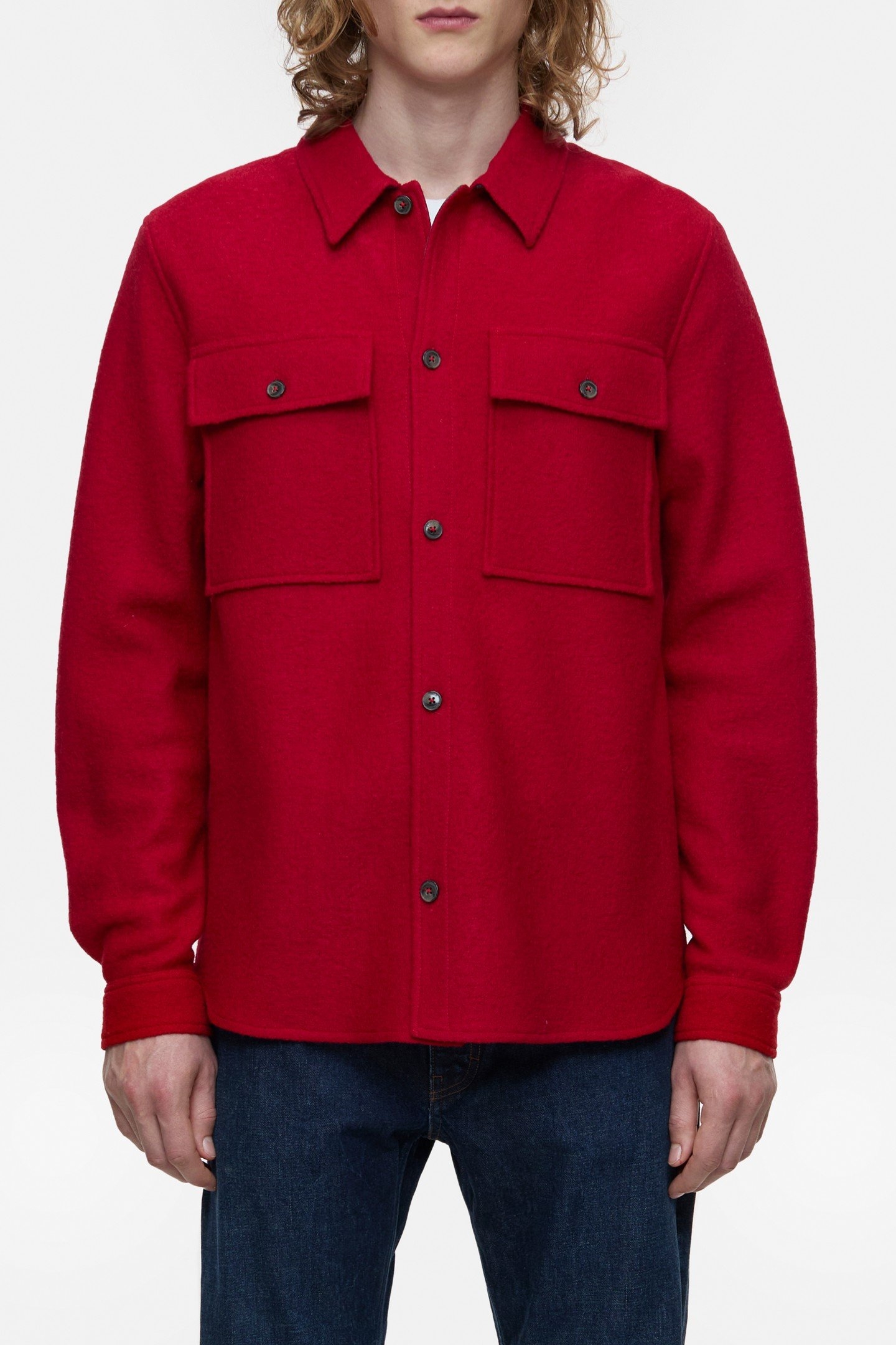UTILITY SHIRT & BLOUSES CHILI PEPPER RED 1