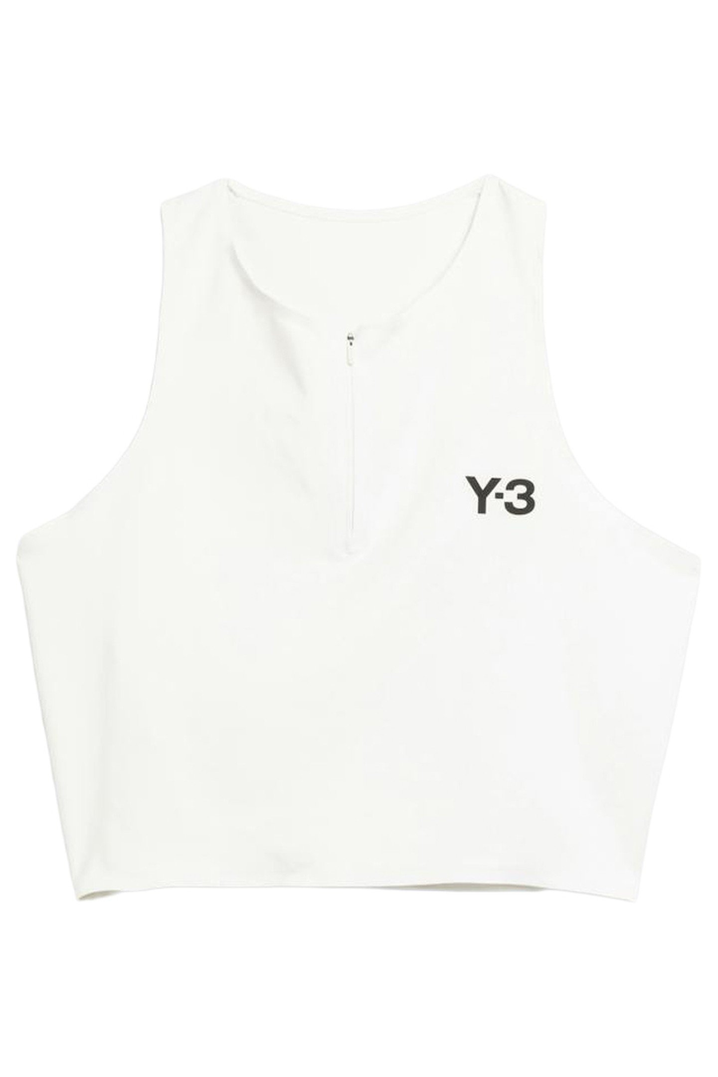 Y-3 – Y-3 TENNIS PRO CROPPED TANK TOP GREY 1