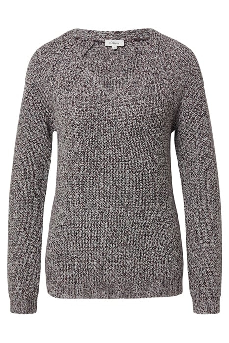 STRICKWAREN BURGENDY 3