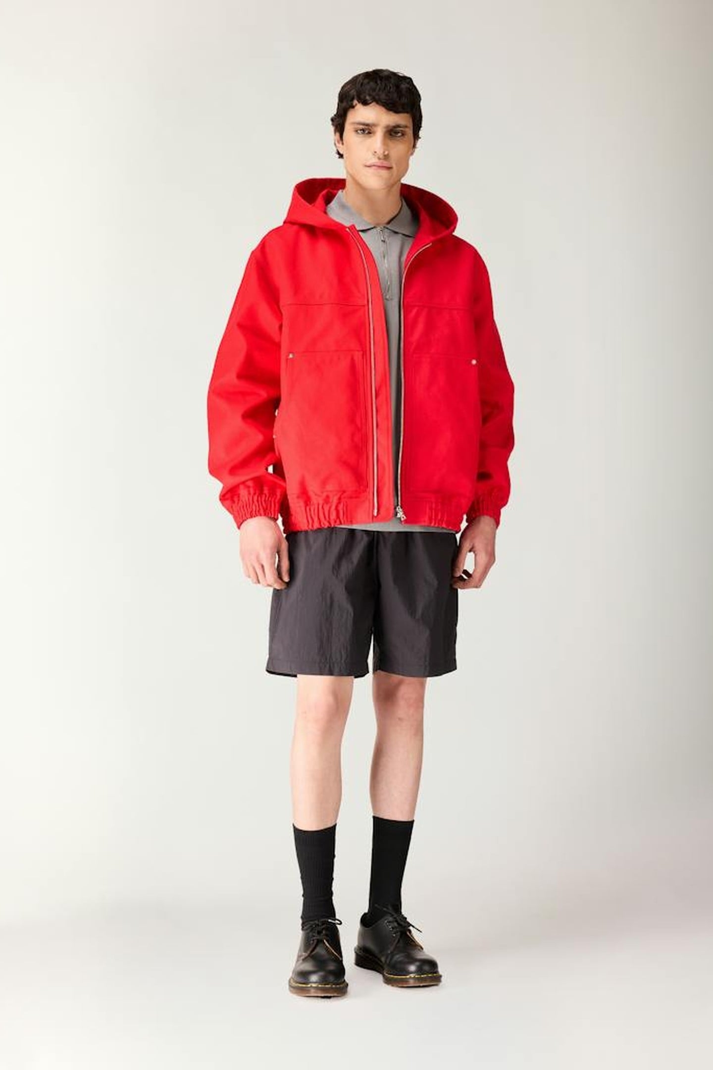 HIGHSNOBIETY HS05 – OXFORD CANVAS HOODED JACKET 4