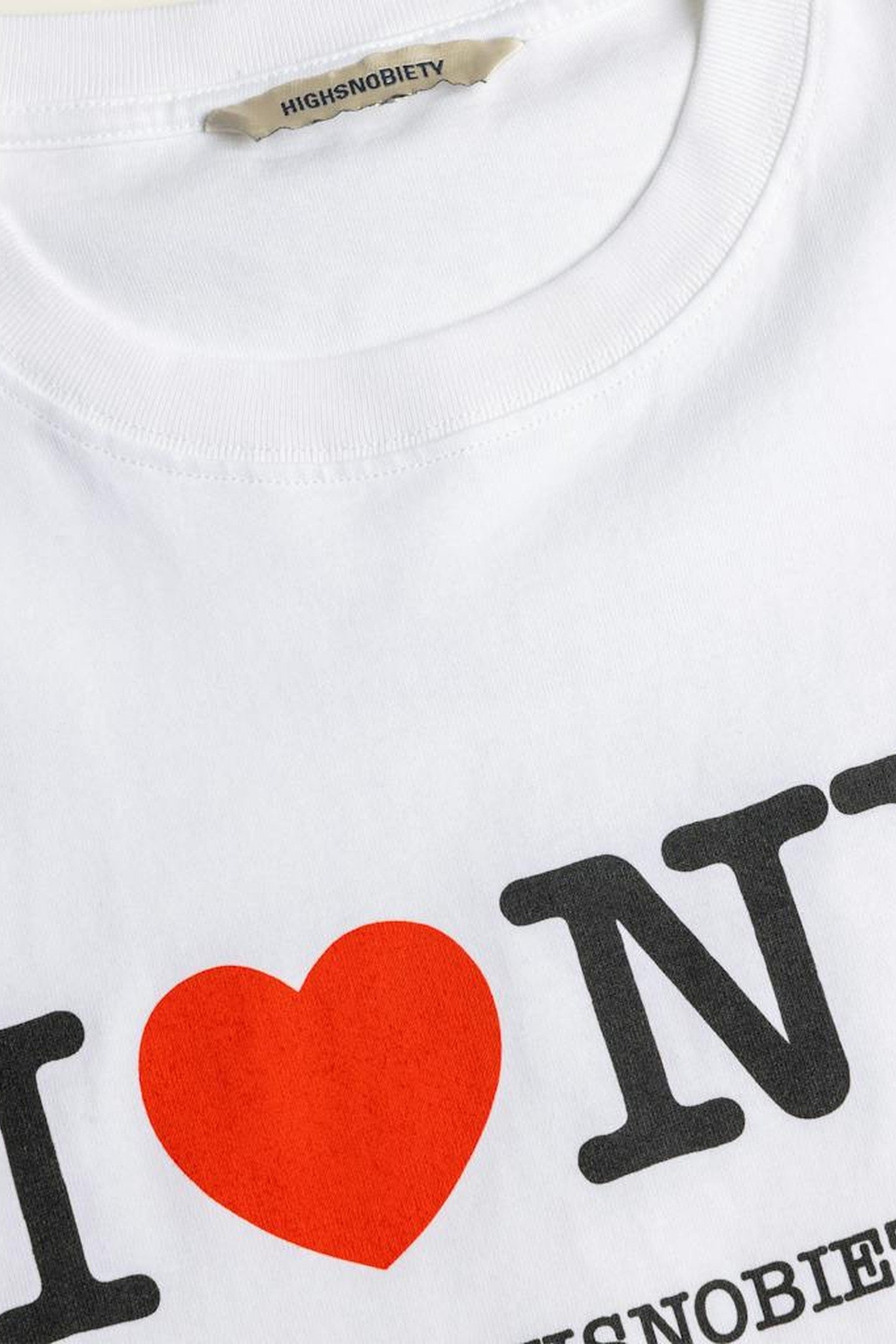 I LOVE NY® X HIGHSNOBIETY – SHORT SLEEVE WHITE 5