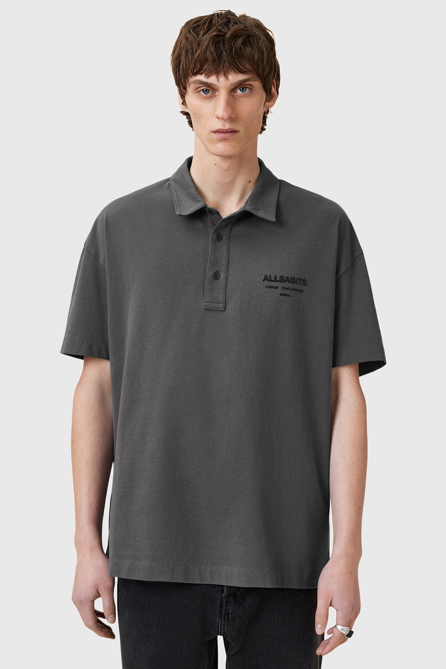 XANDER SS POLO GRAVESTONE GREY 1