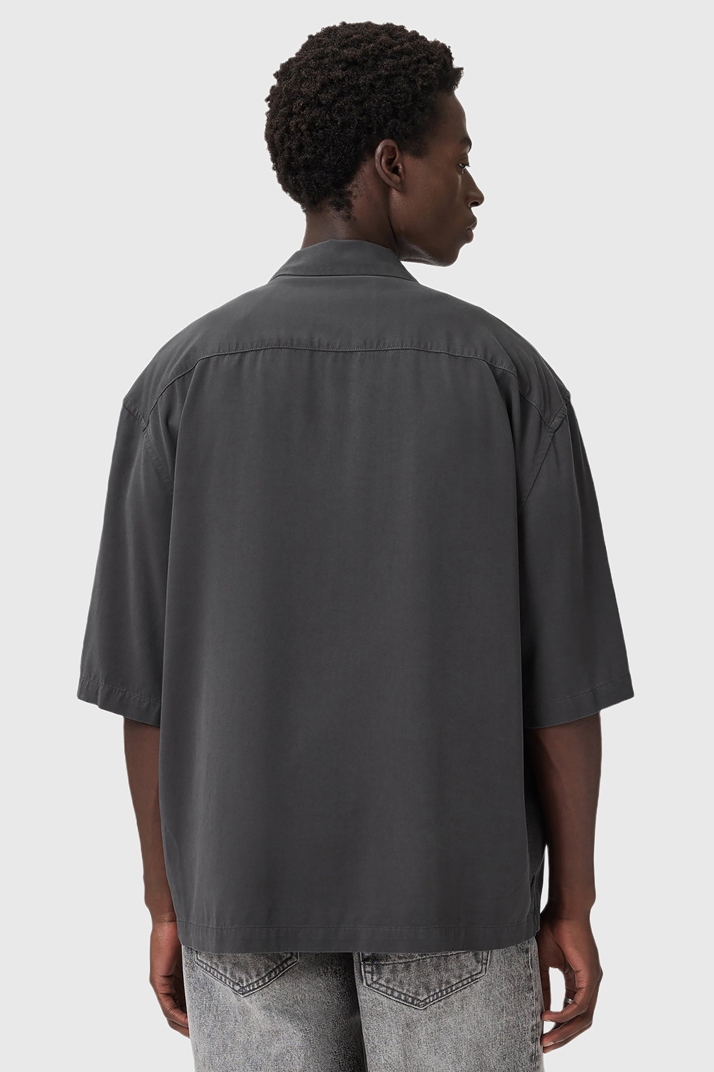 RIALTO SS SHIRT RAVEN GREY 2