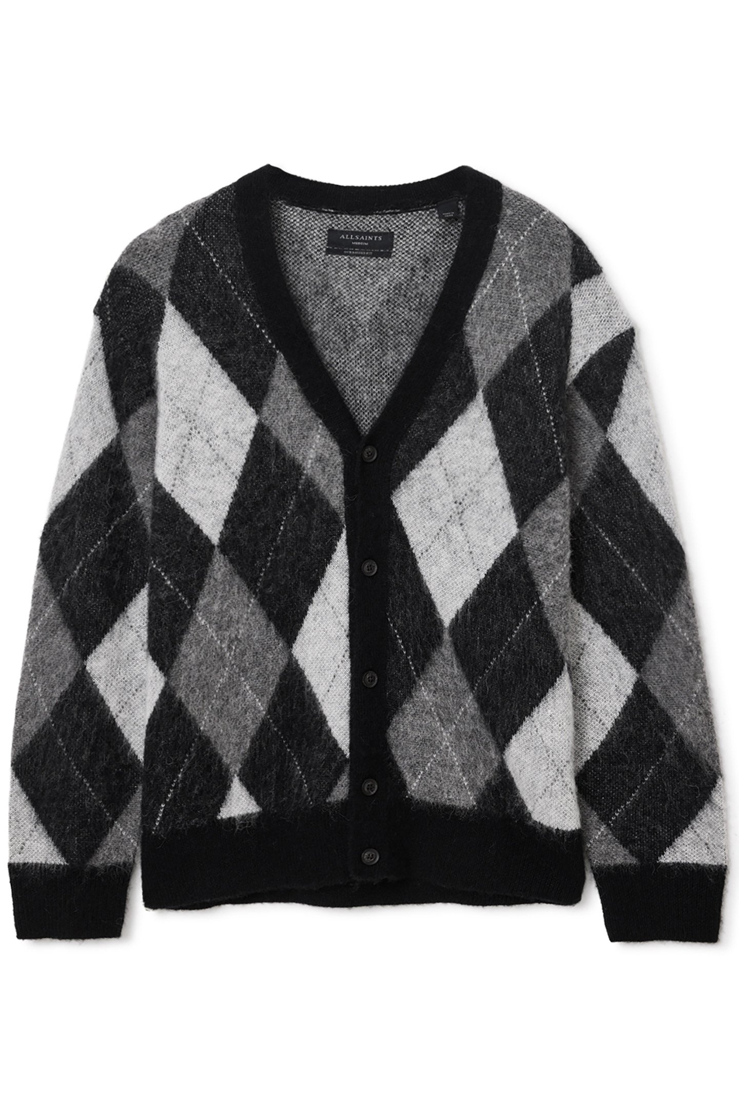 BOWER CARDIGAN BLACK/WHITE 4