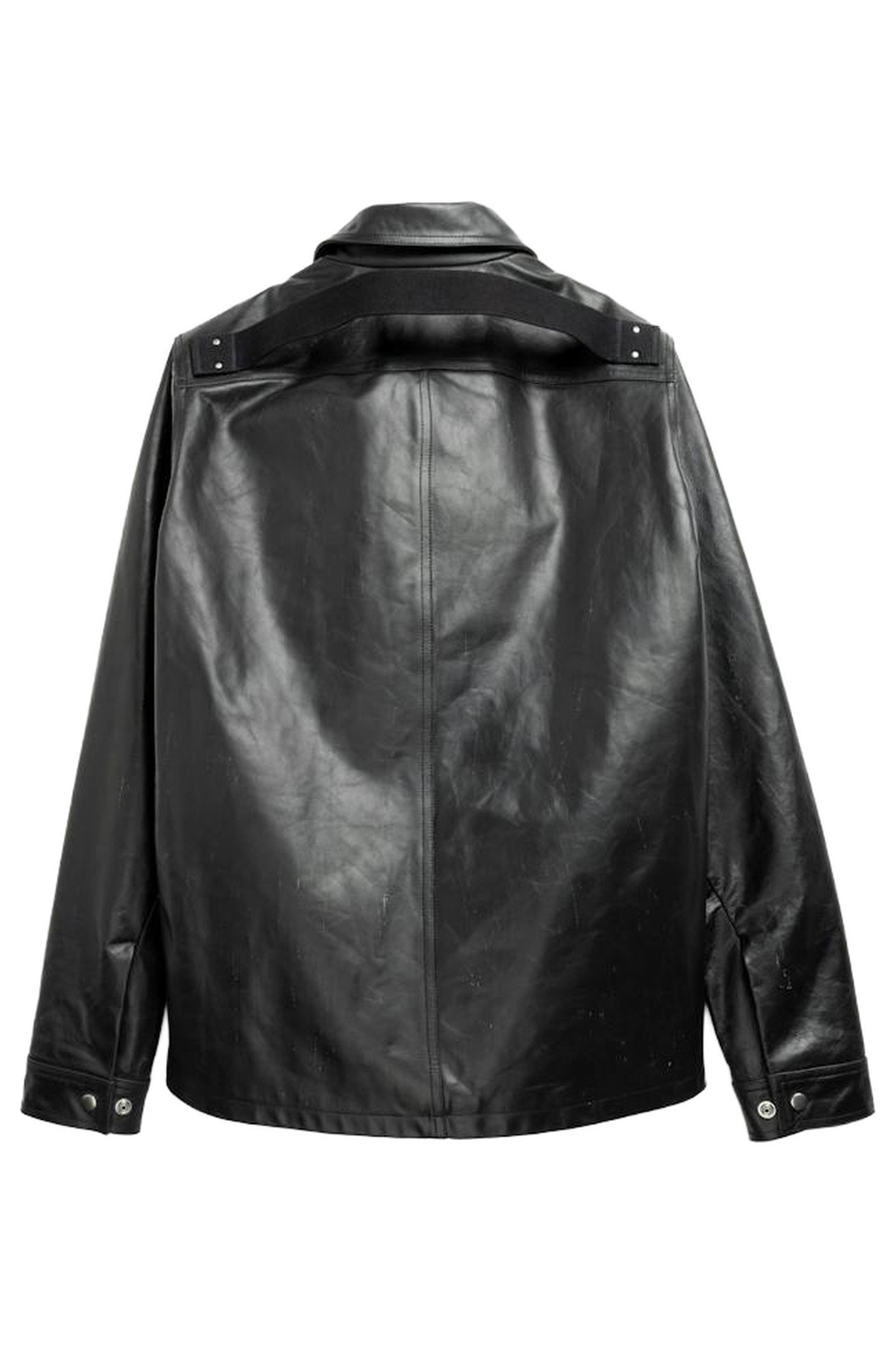 RICK OWENS – BRAD LEATHER JACKET BLACK 2
