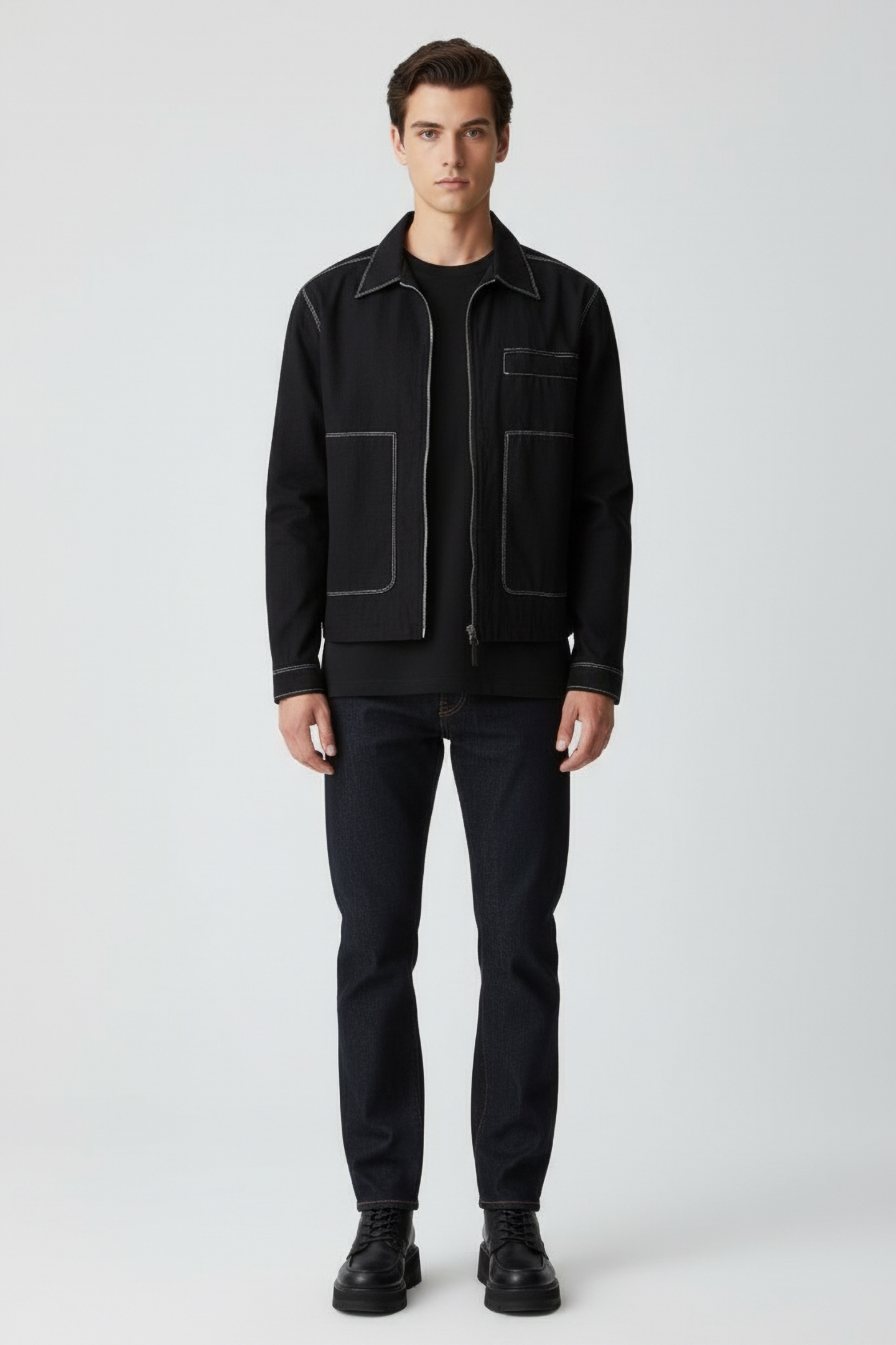 CARRER – BAY JACKET BLACK 1
