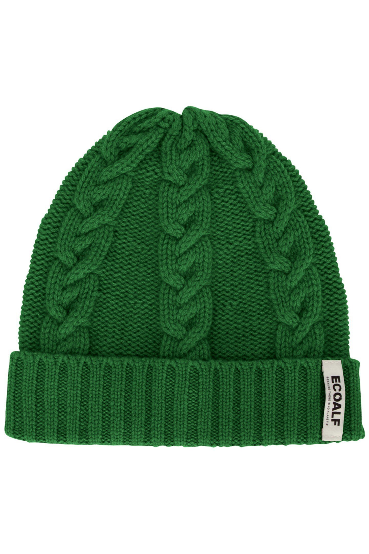 UNISEX BRAIDALF BEANIE GRASS GREEN 1