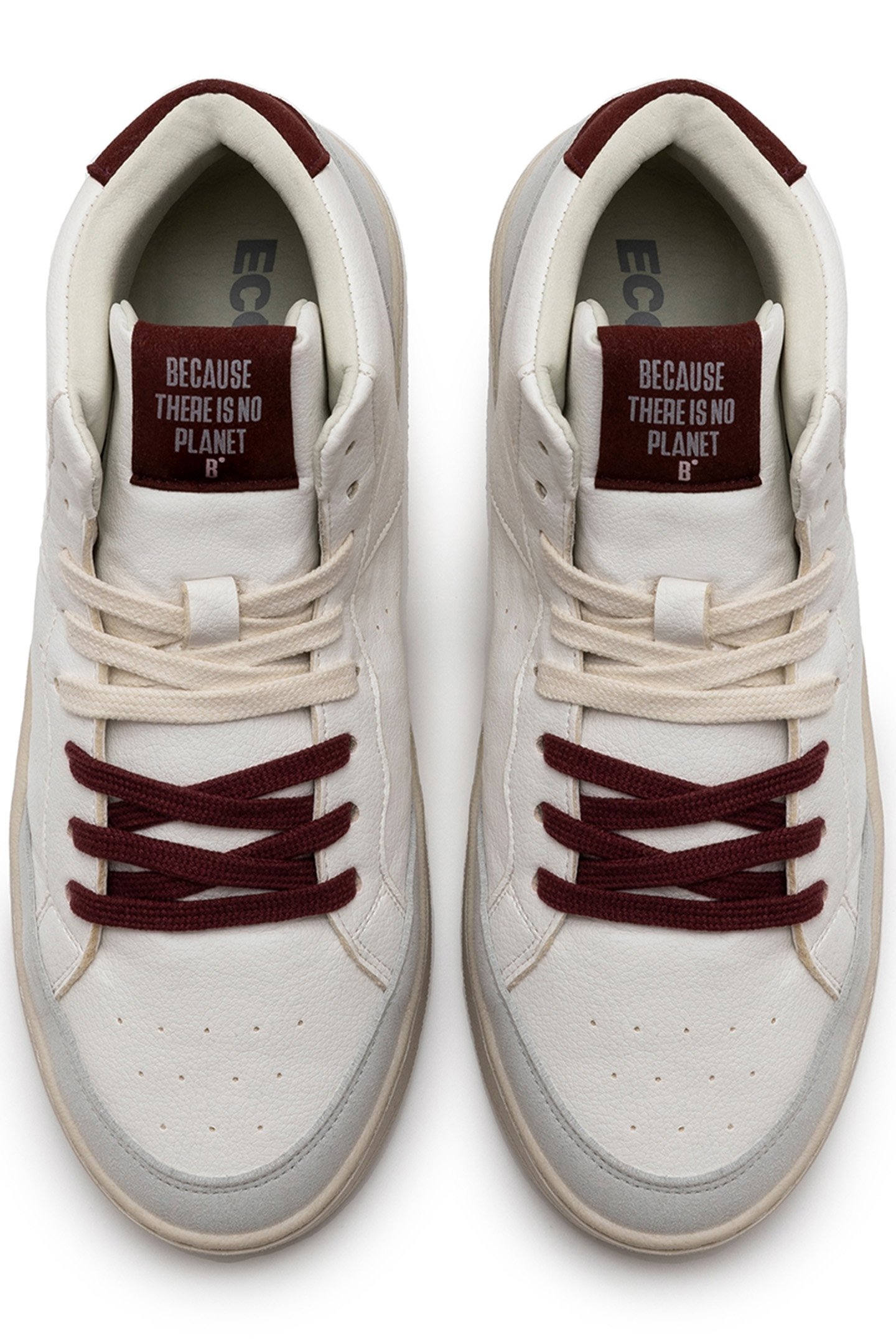 ARALMIDALF SNEAKERS OFF WHITE/BURGUNDY 2