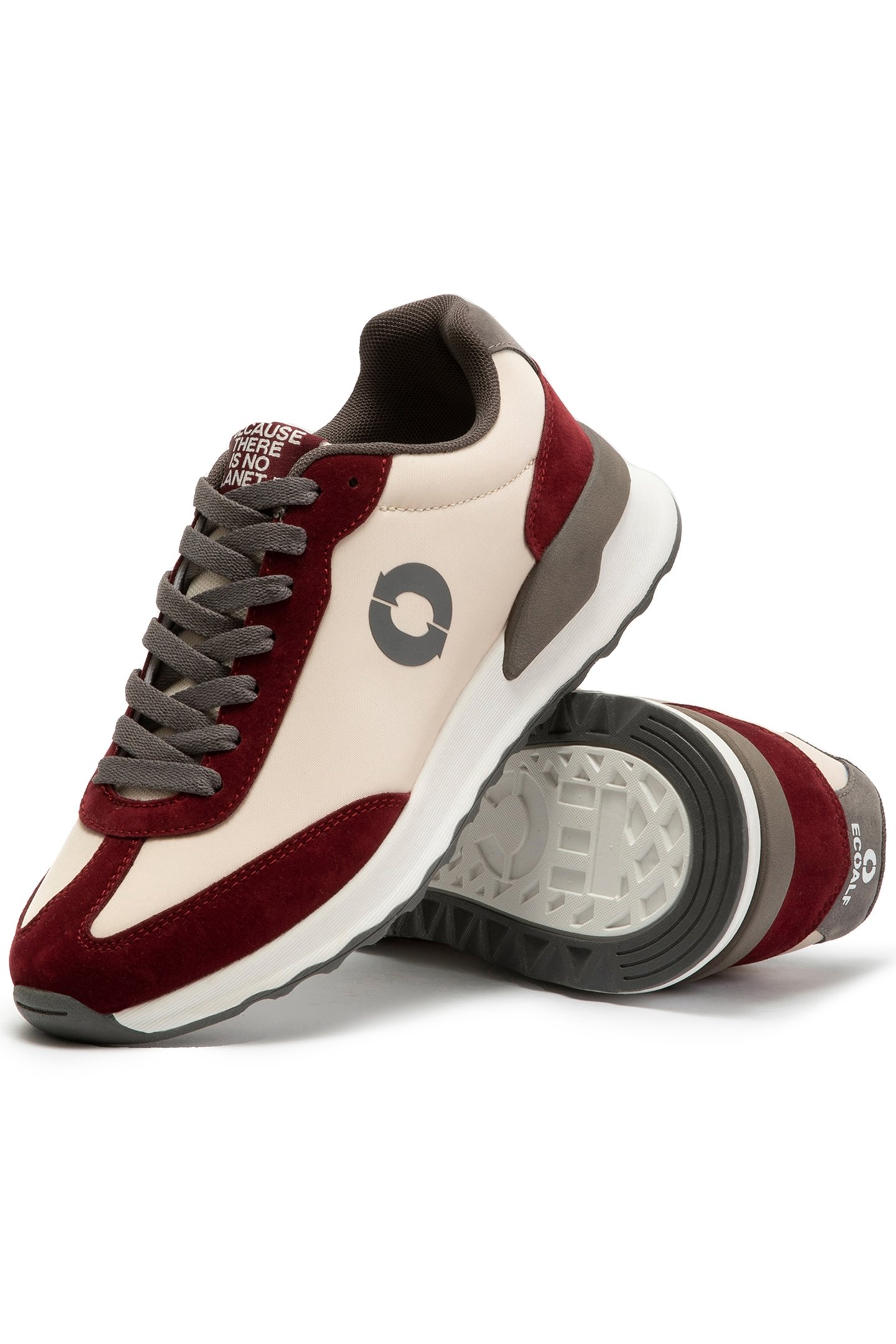PRINCEALF SNEAKERS SAND/BURGUNDY 3