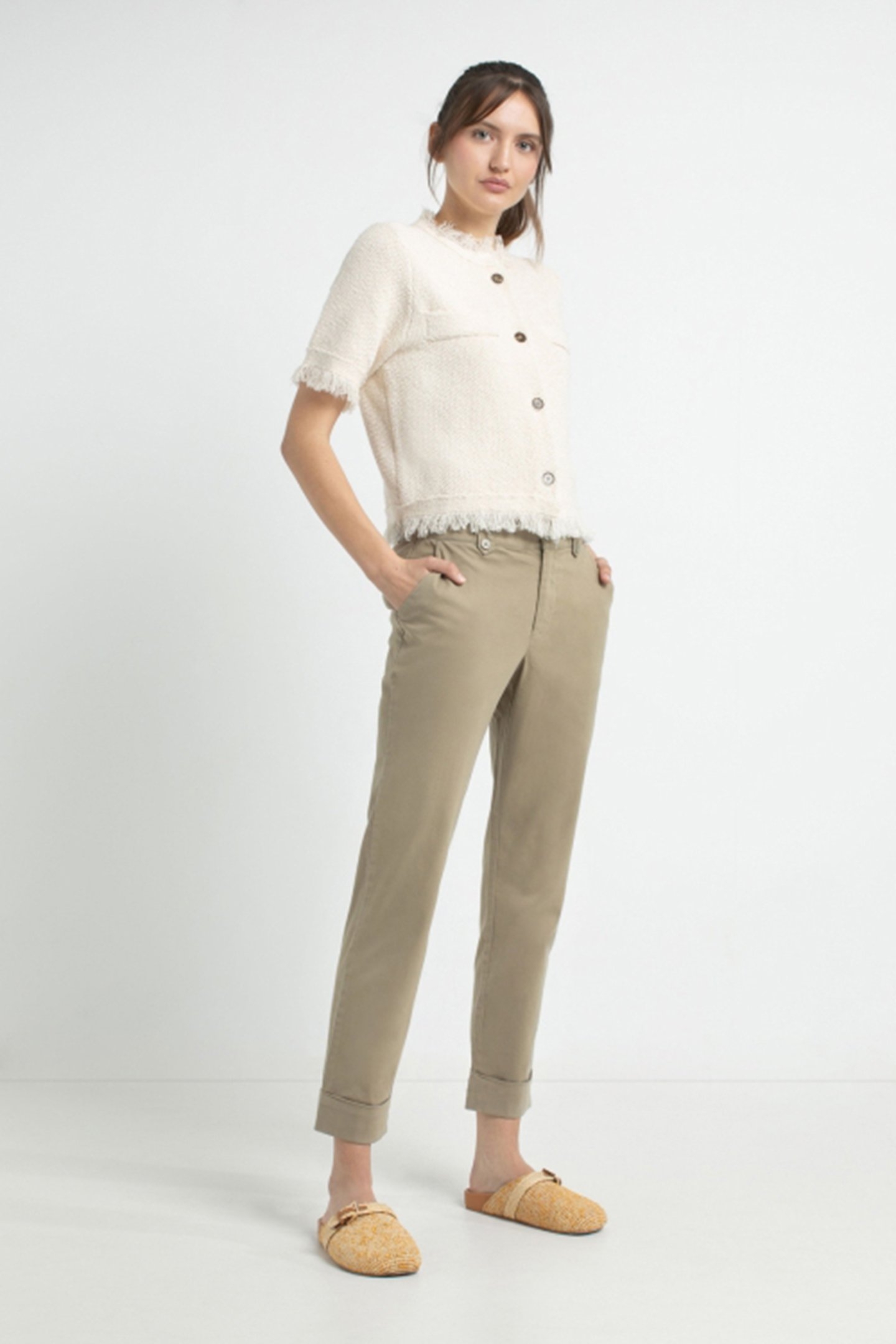 DAMIAN PANTS LIGHT OLIVE 2