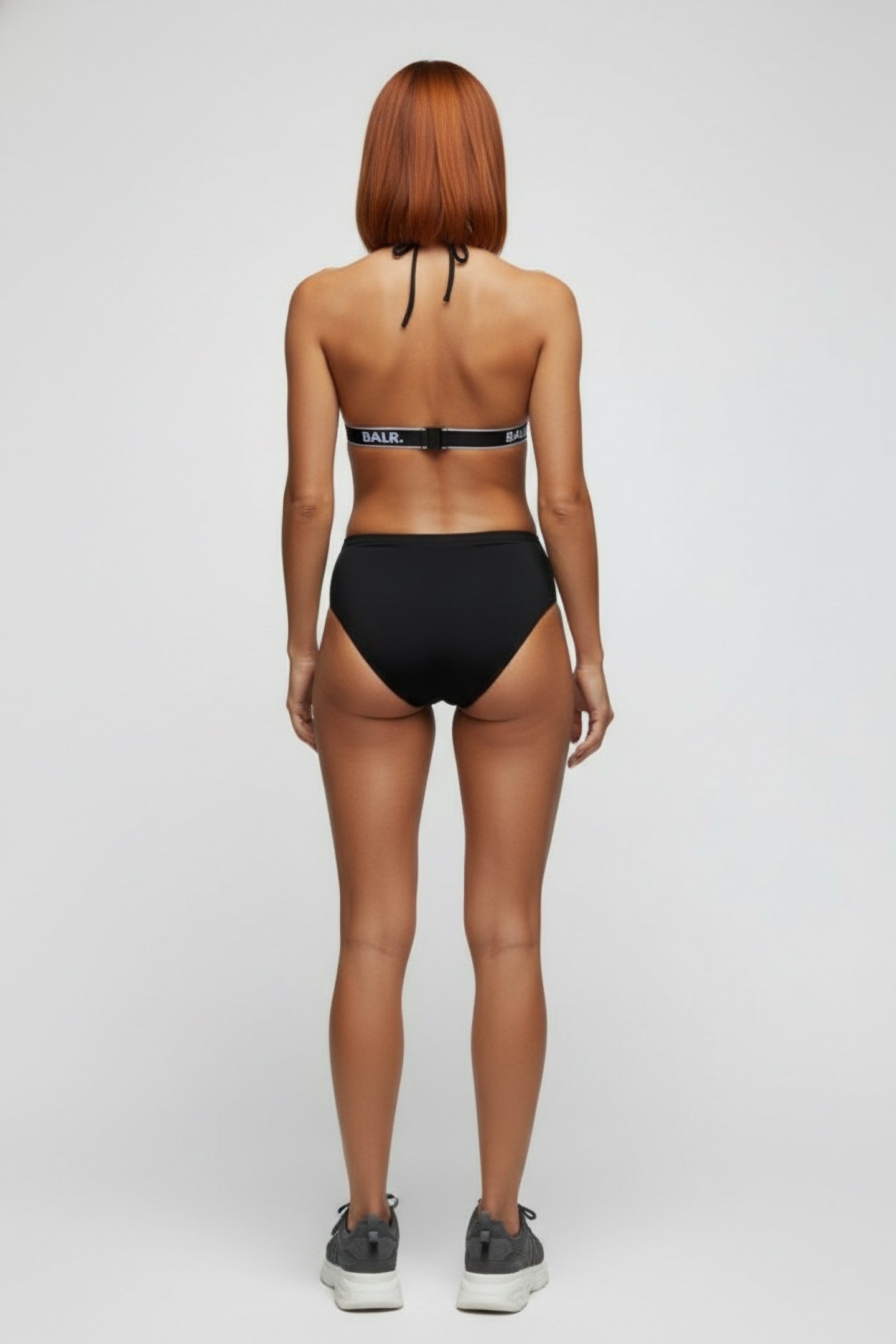 CHEEKY TRIANGLE BIKINI BLACK 2