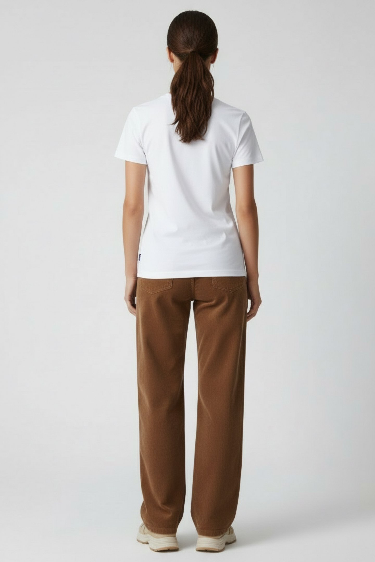 BALR. BLOCK T-SHIRT WOMEN BRIGHT WHITE/PINK NECTAR 3