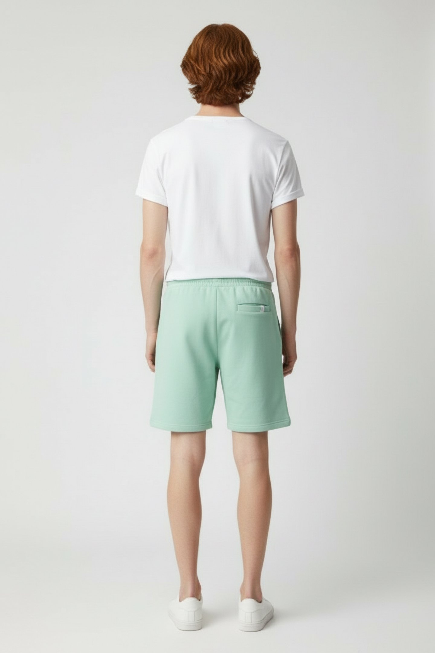 BRAND REGULAR FIT SHORTS LONG LINE QUIET GREEN 2