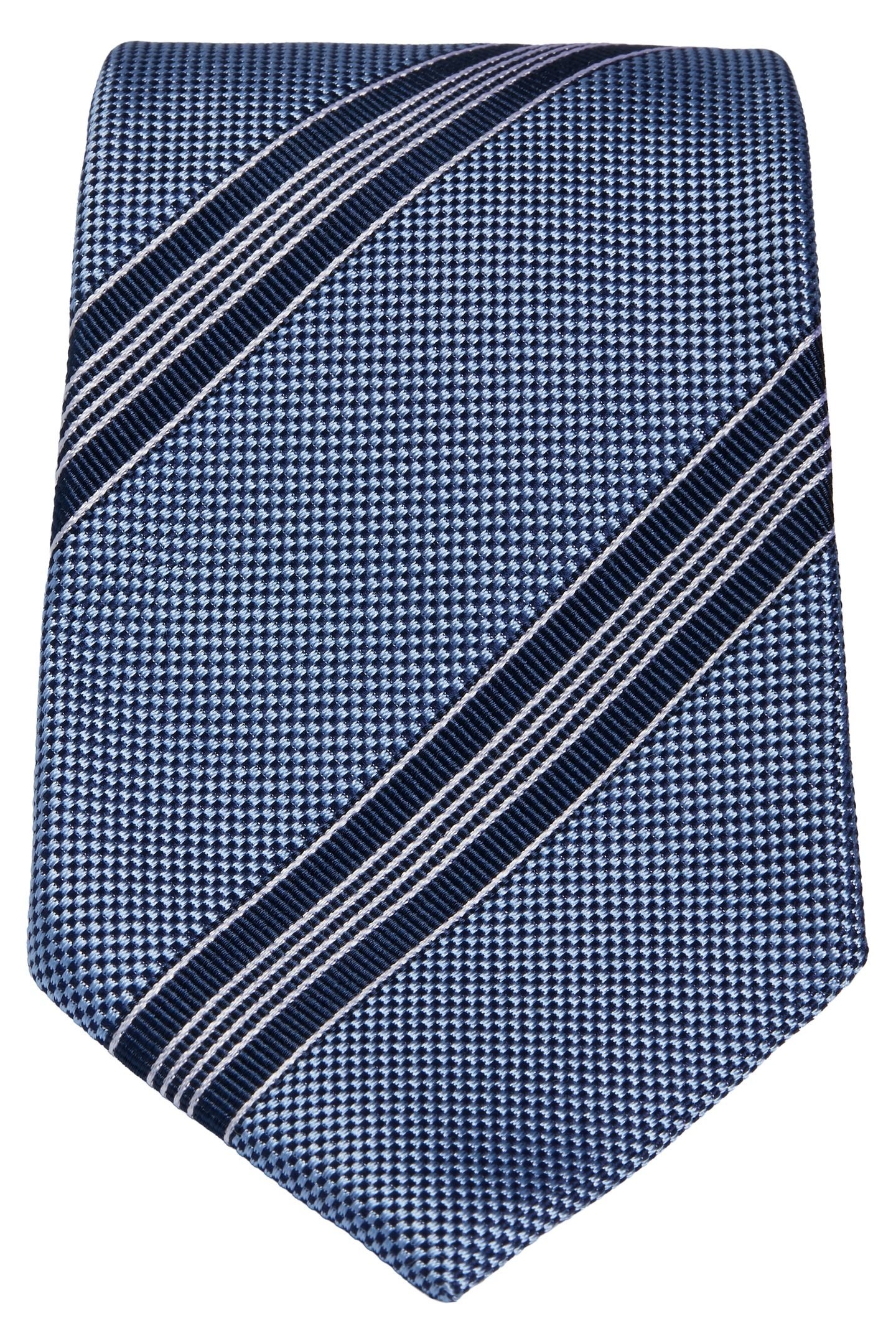TIE-STRIPE-L. BLUE LIGHT BLUE 2