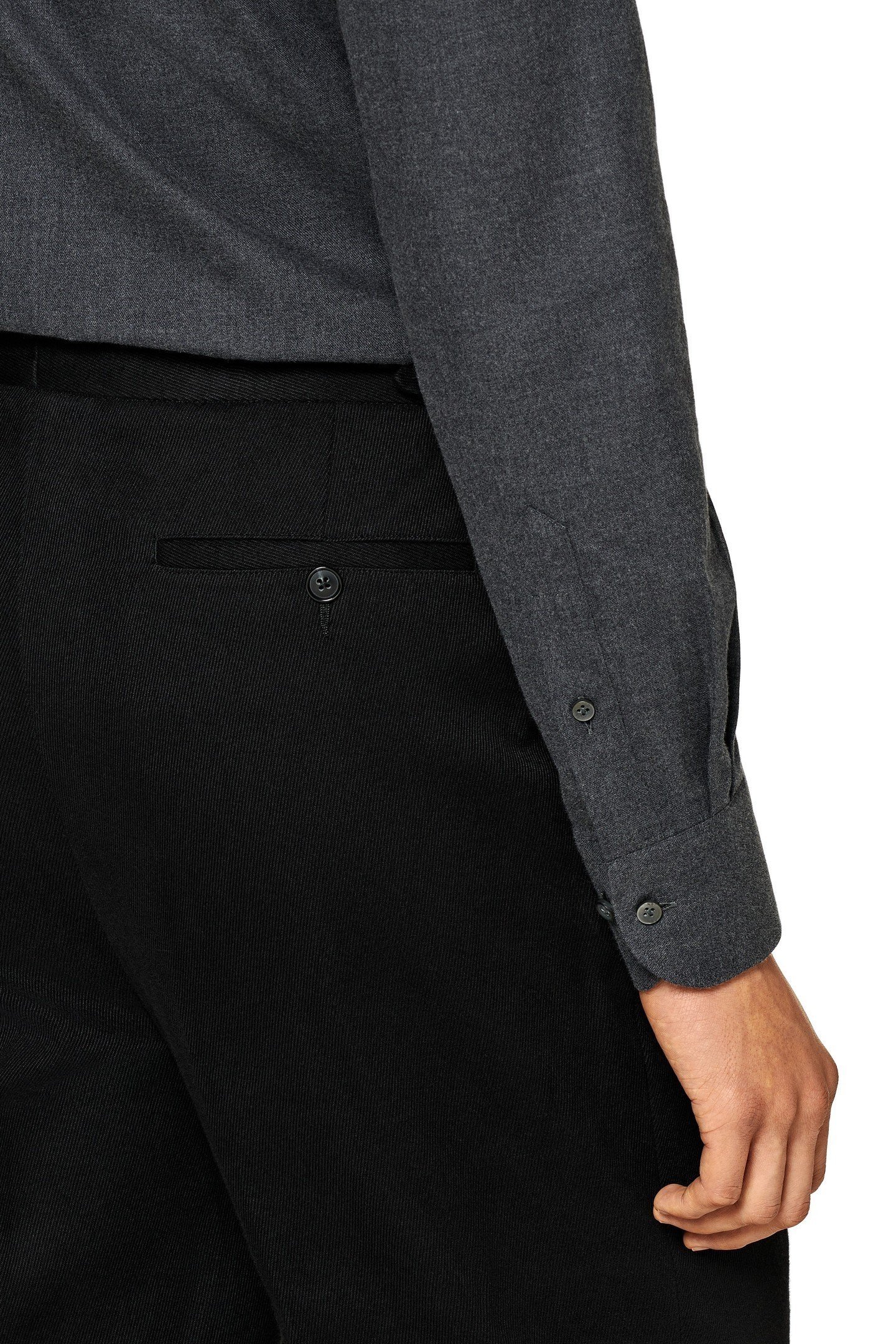 FLANNEL DARK GREY DARK GREY 5