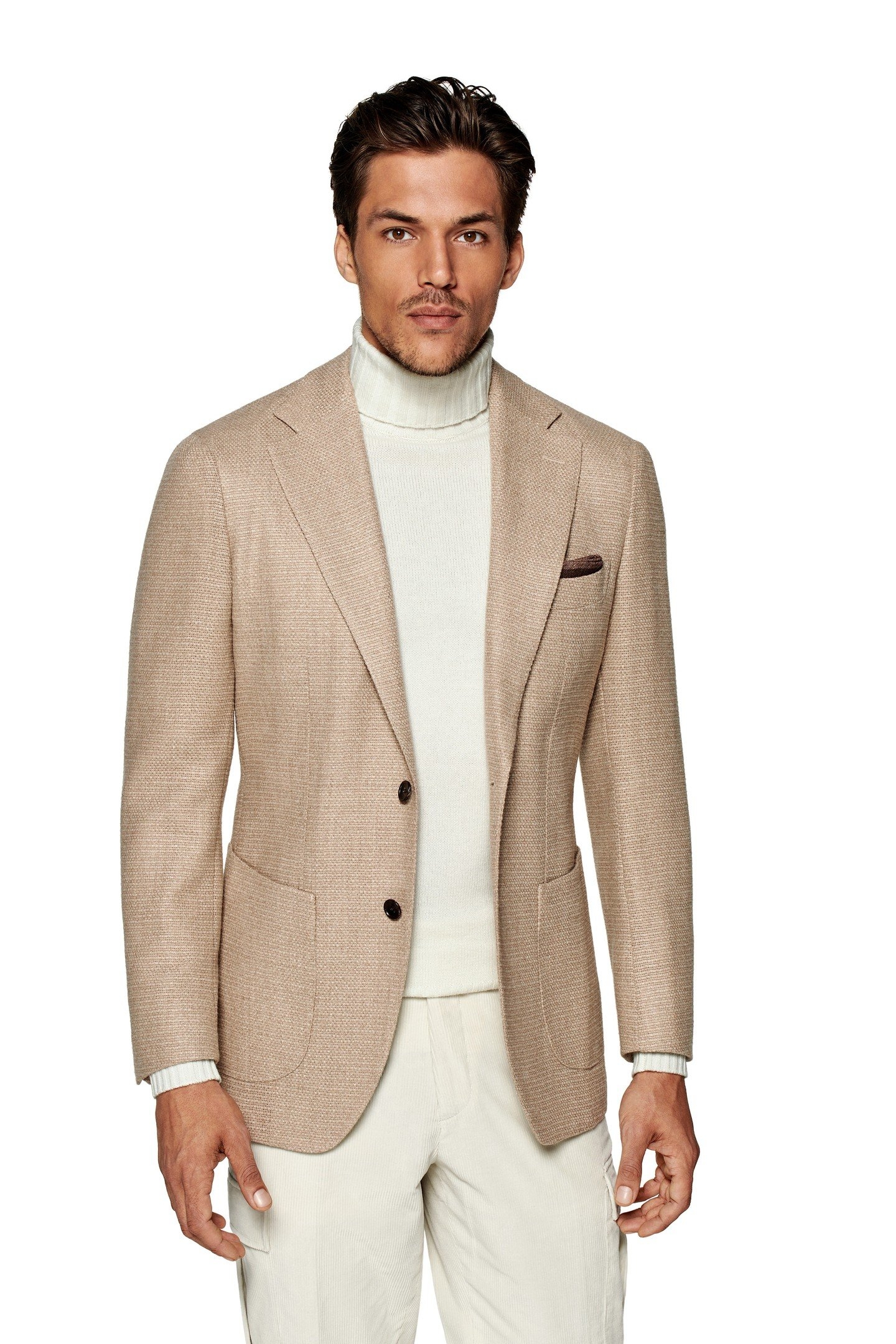 JACKET-LIGHT-BROWN LIGHT BROWN 1