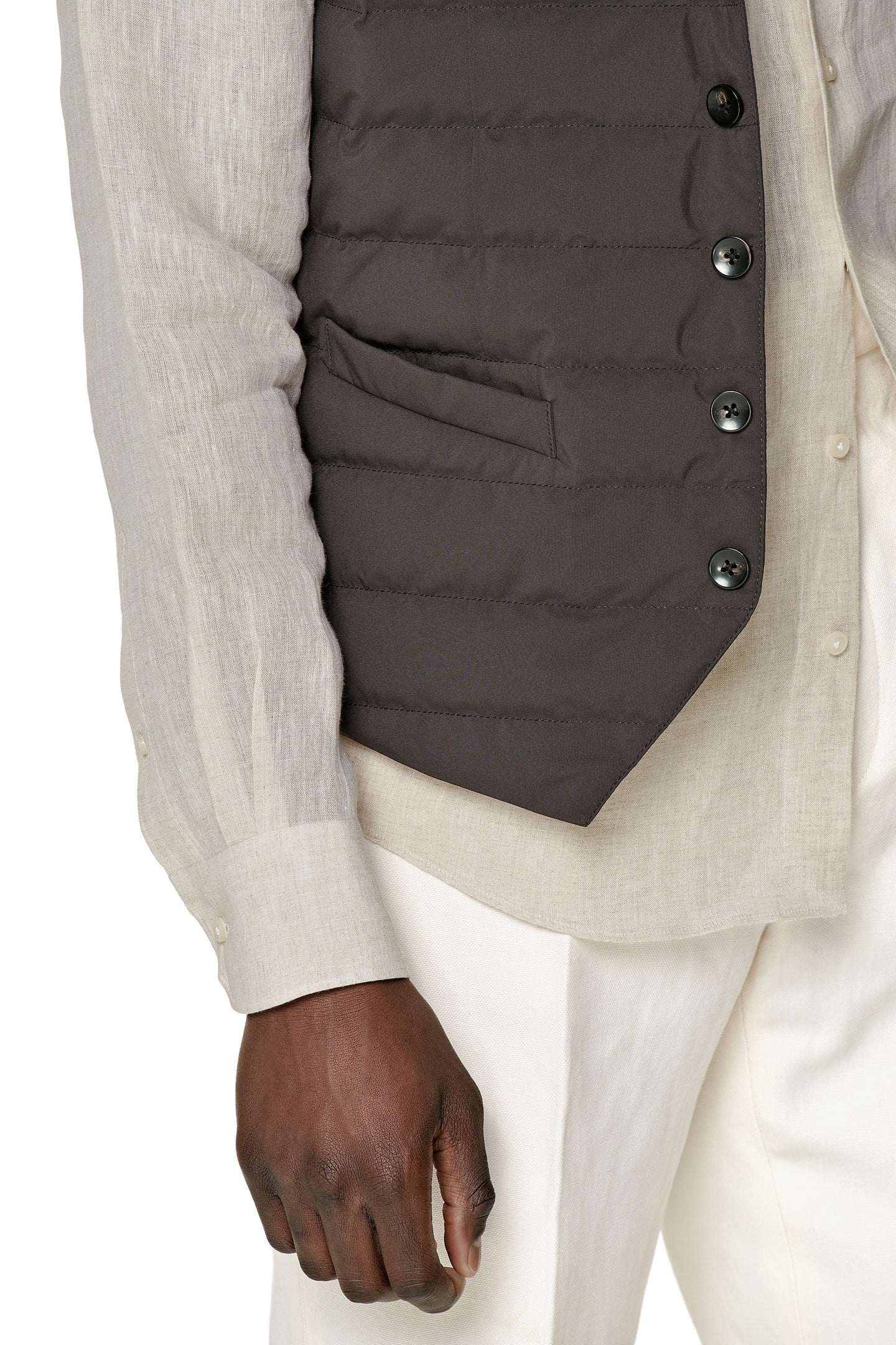 BODYWARMER-BROWN BROWN 8