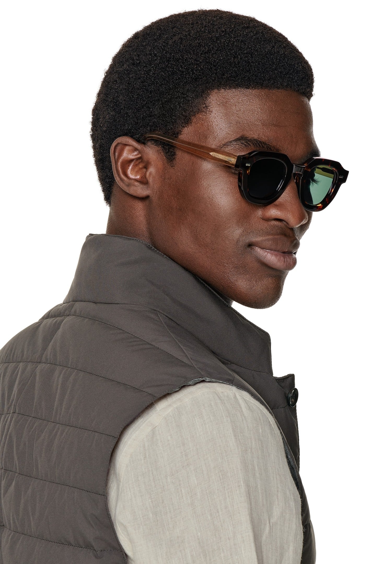 BODYWARMER-BROWN BROWN 5