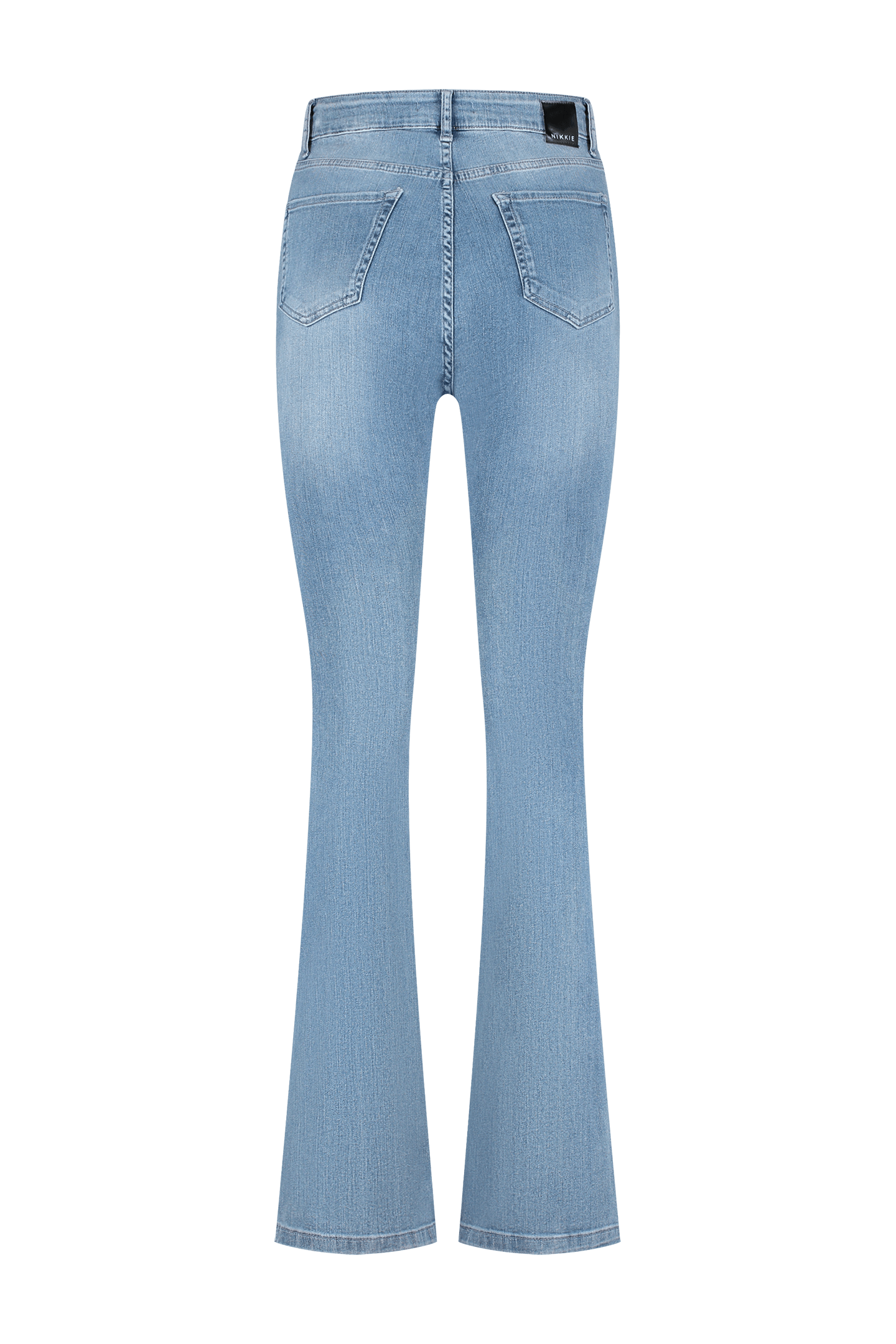 EVIA BLUE FLARE JEANS MEDIUM BLUE 2