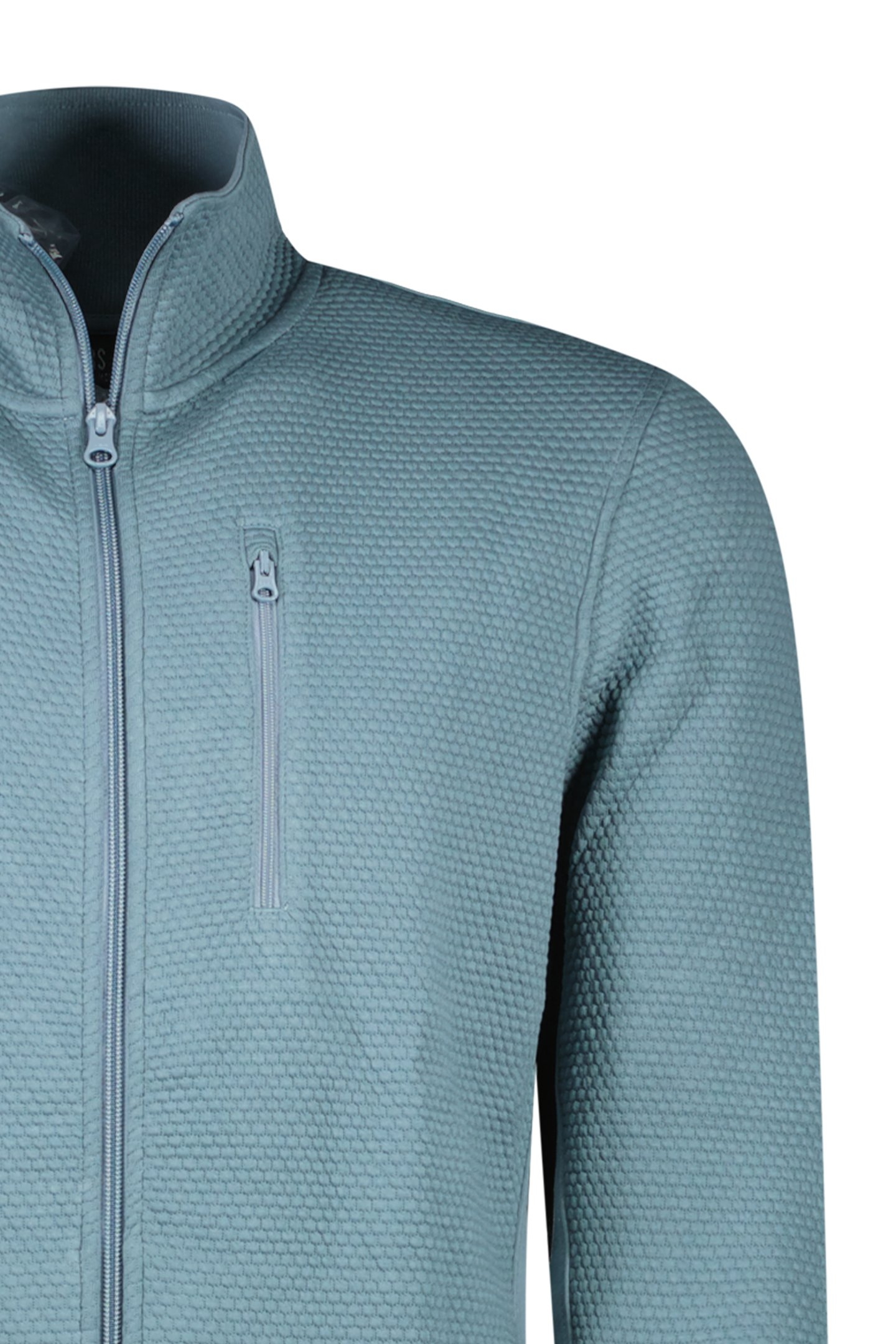 KAELIX ZIP VEST SEA BLUE 3