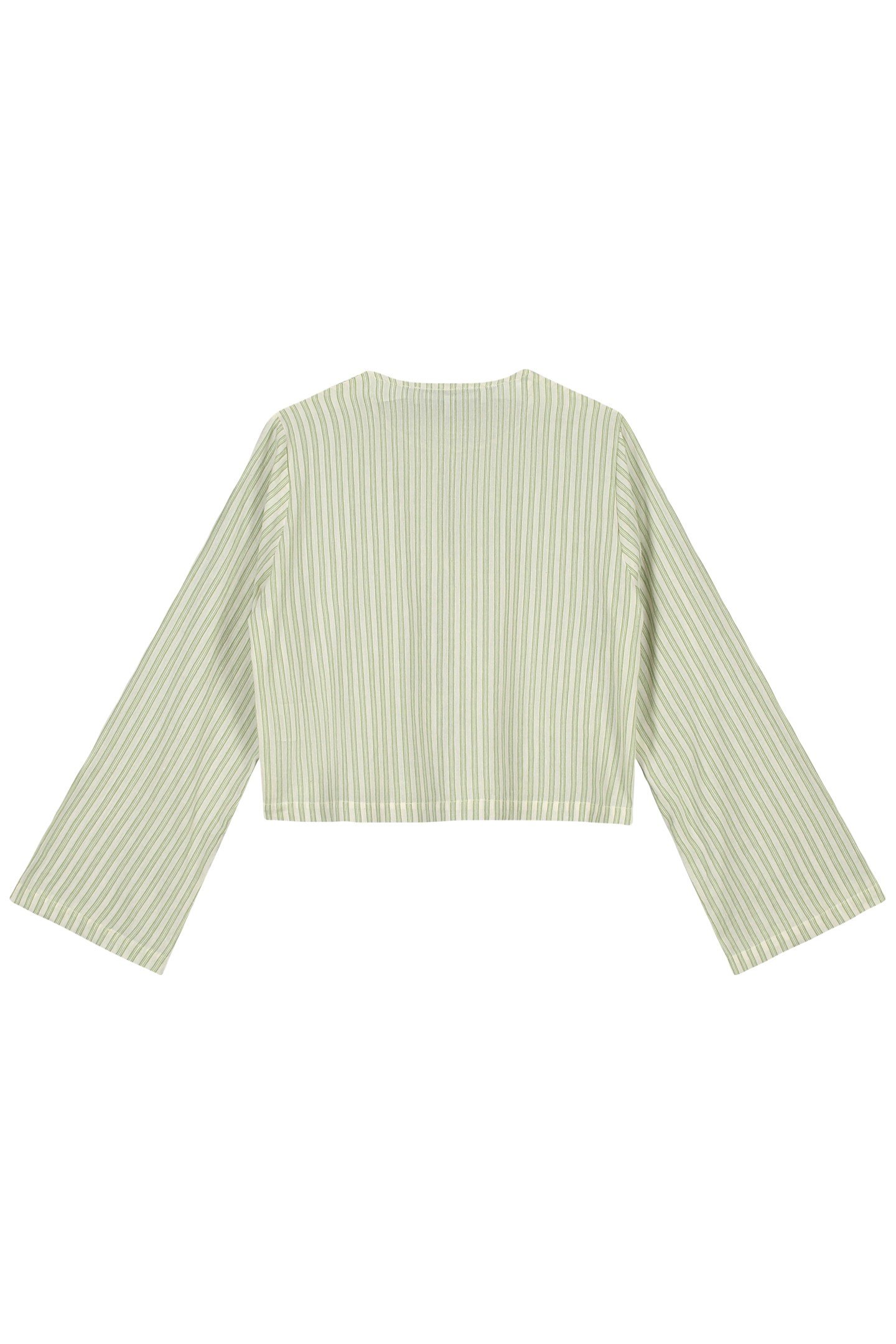NOUS SOMMES LABELS – GEORGIE BLOUSE GREEN 2