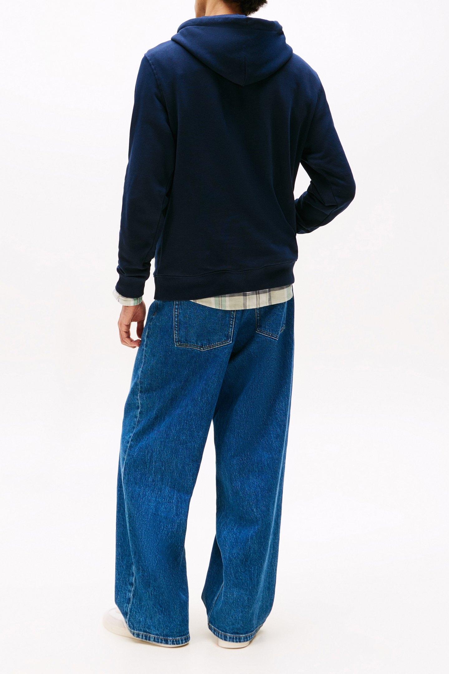 REGULAR LOGO HOODY DARK NIGHT NAVY MULTI 3