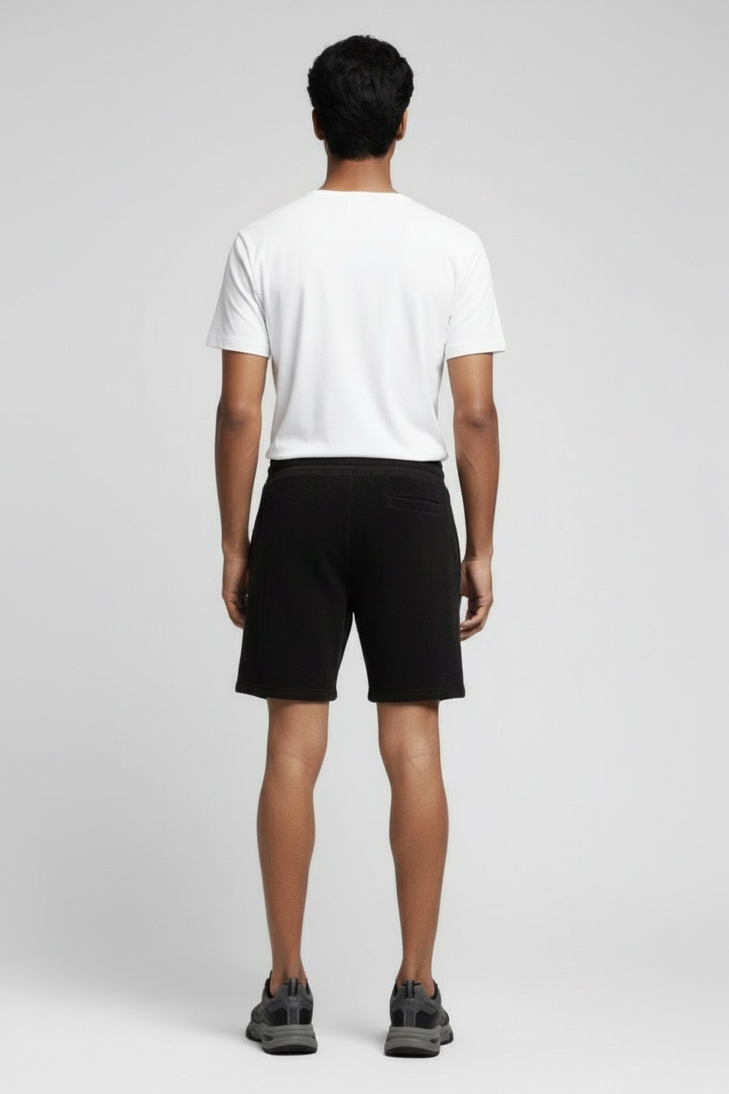 SALINAS TERRY SHORT BLACK 2