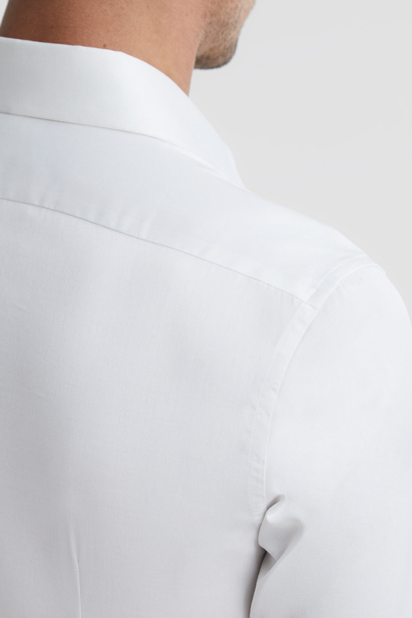 STRETCH SLIM FIT SHIRT WHITE 7