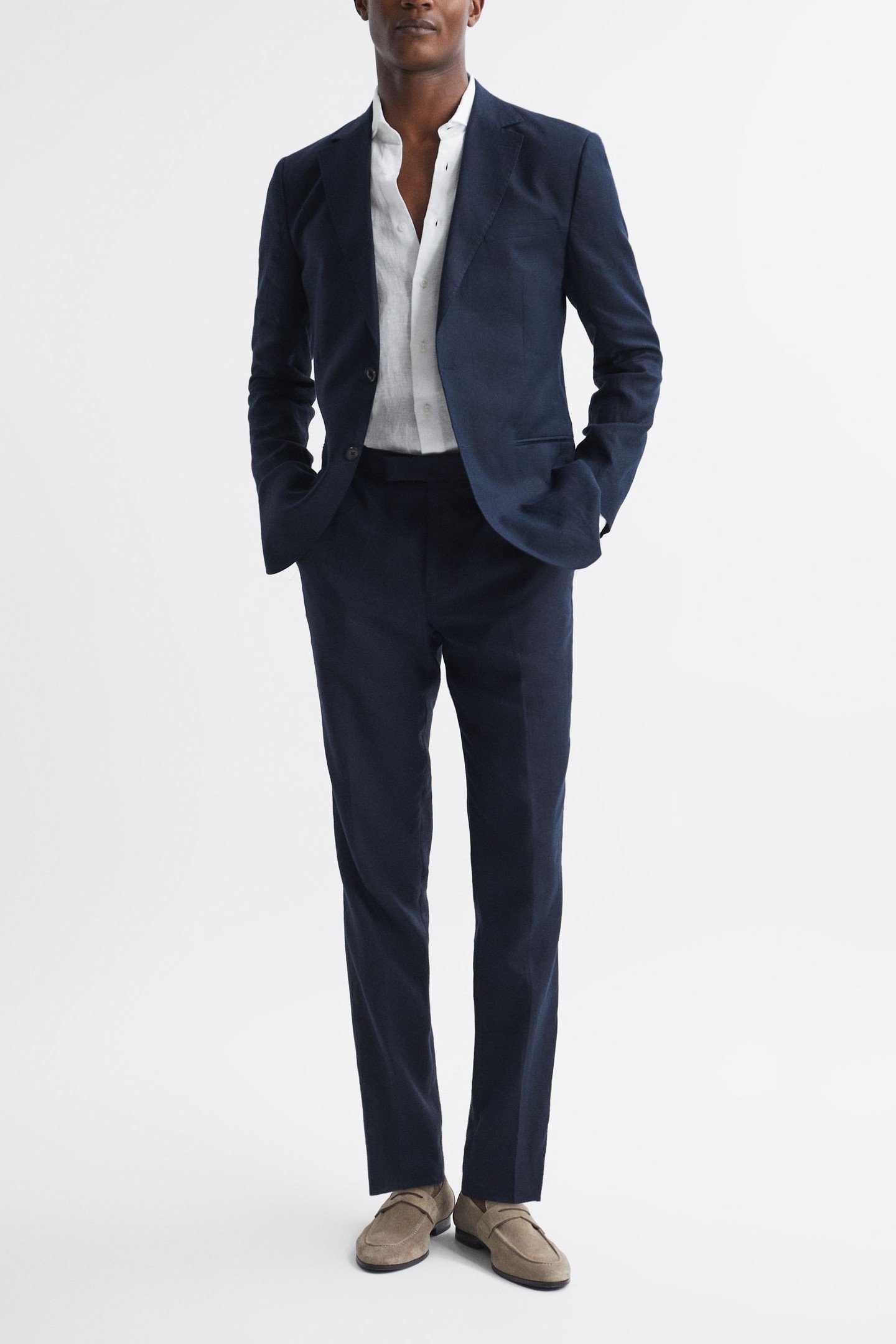 LONGSLEEVE LINEN SHIRT BLACK 3