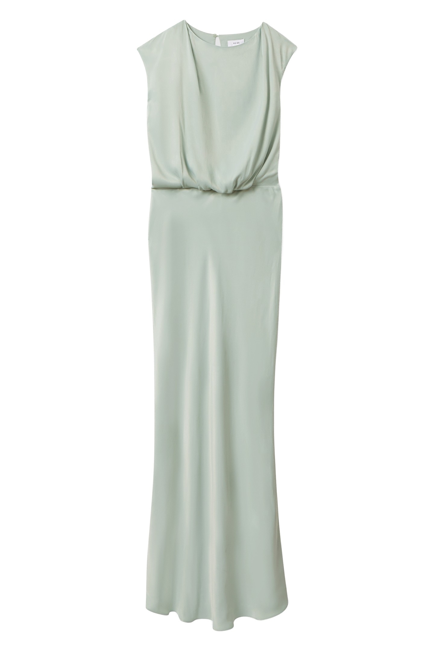 DRAPE NECK MAXI DRESS SAGE 4