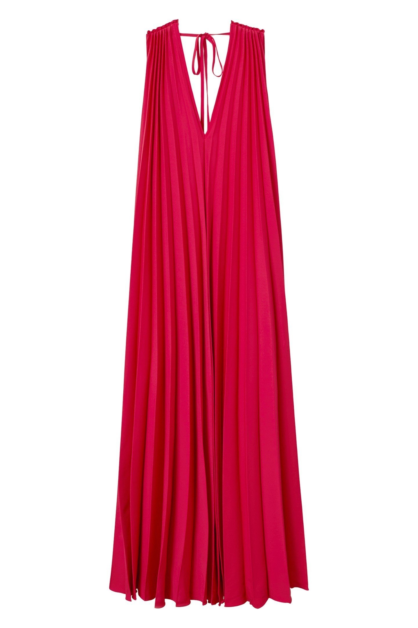 PLEATED OCCASION GOWN CORAL 1