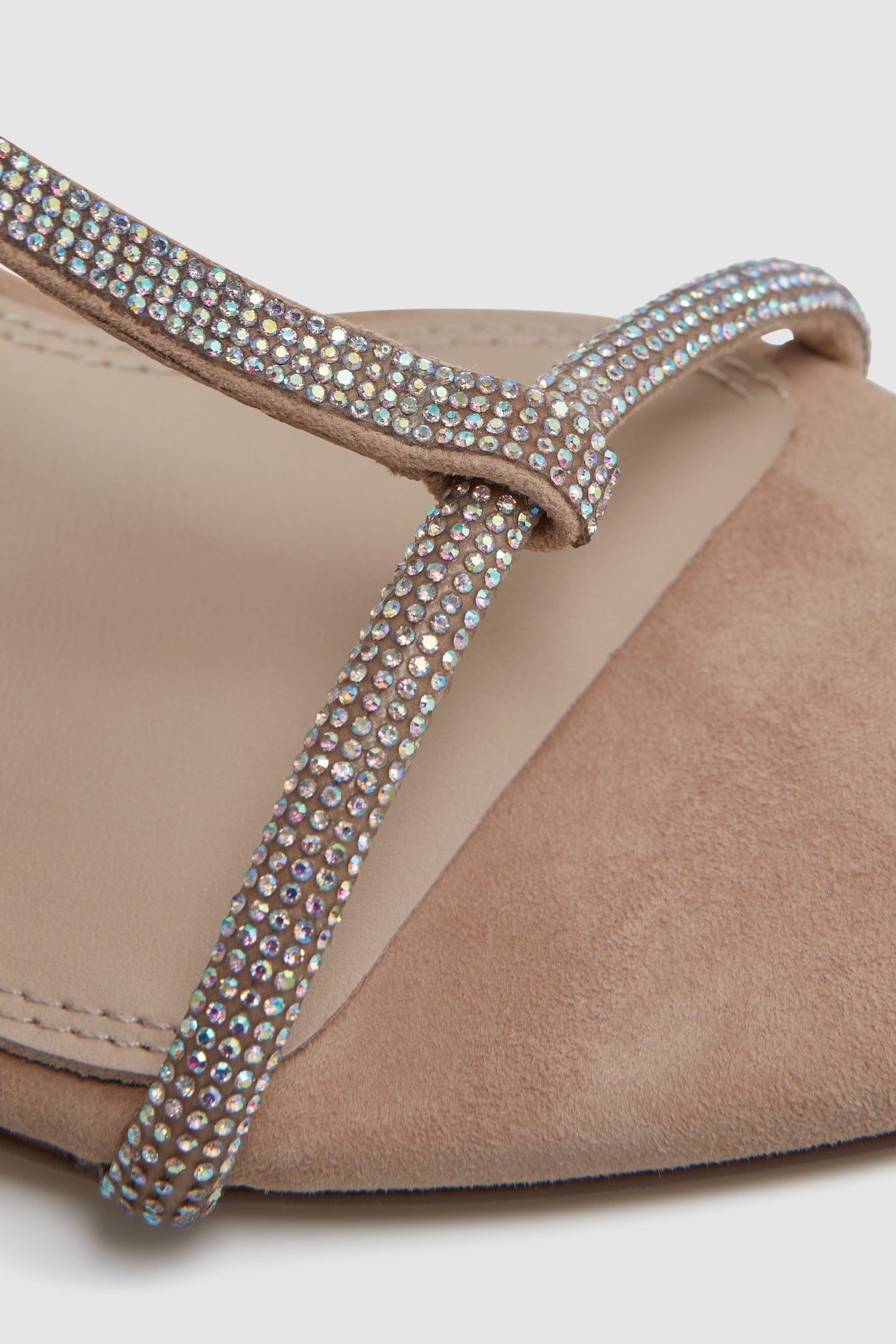 LEATHER HEELED SANDAL NUDE 4