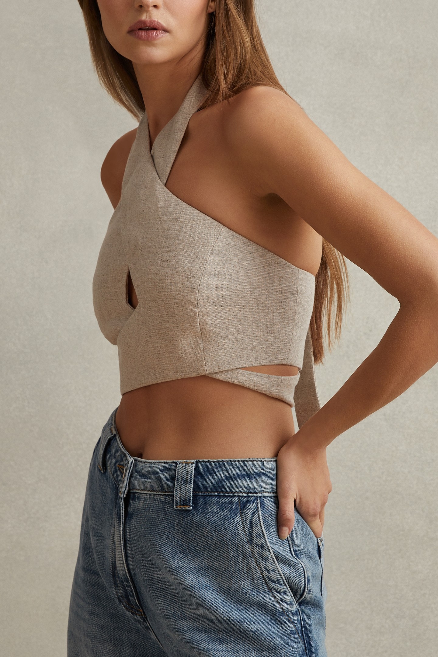 HALTER OCCASION TOP NEUTRAL 3