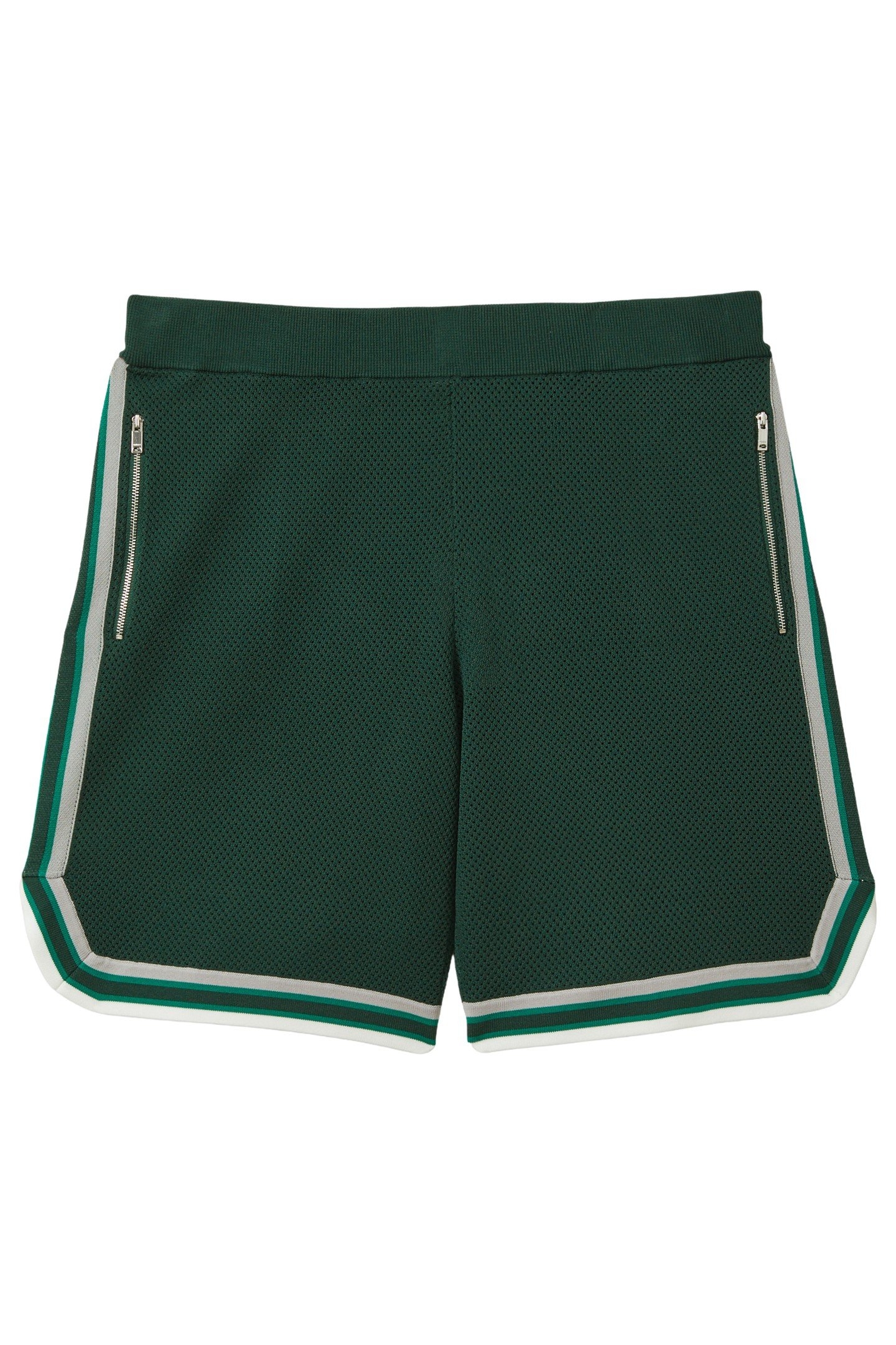 TEXURED TIPPED SHORT GREEN MULTI 4