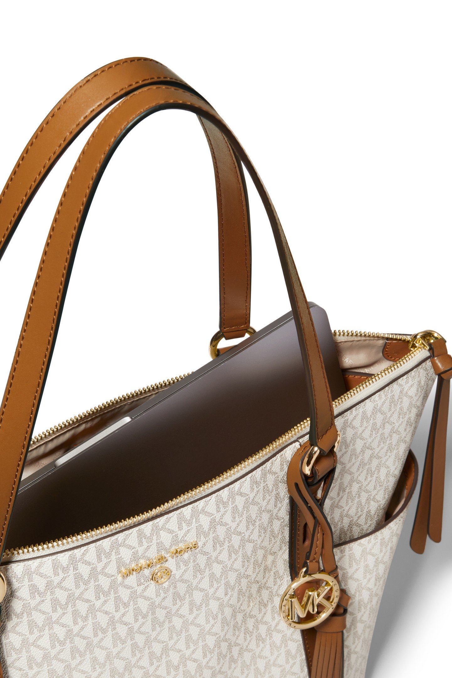 LARGE TOTE BAG VANILLA/ACORN 3